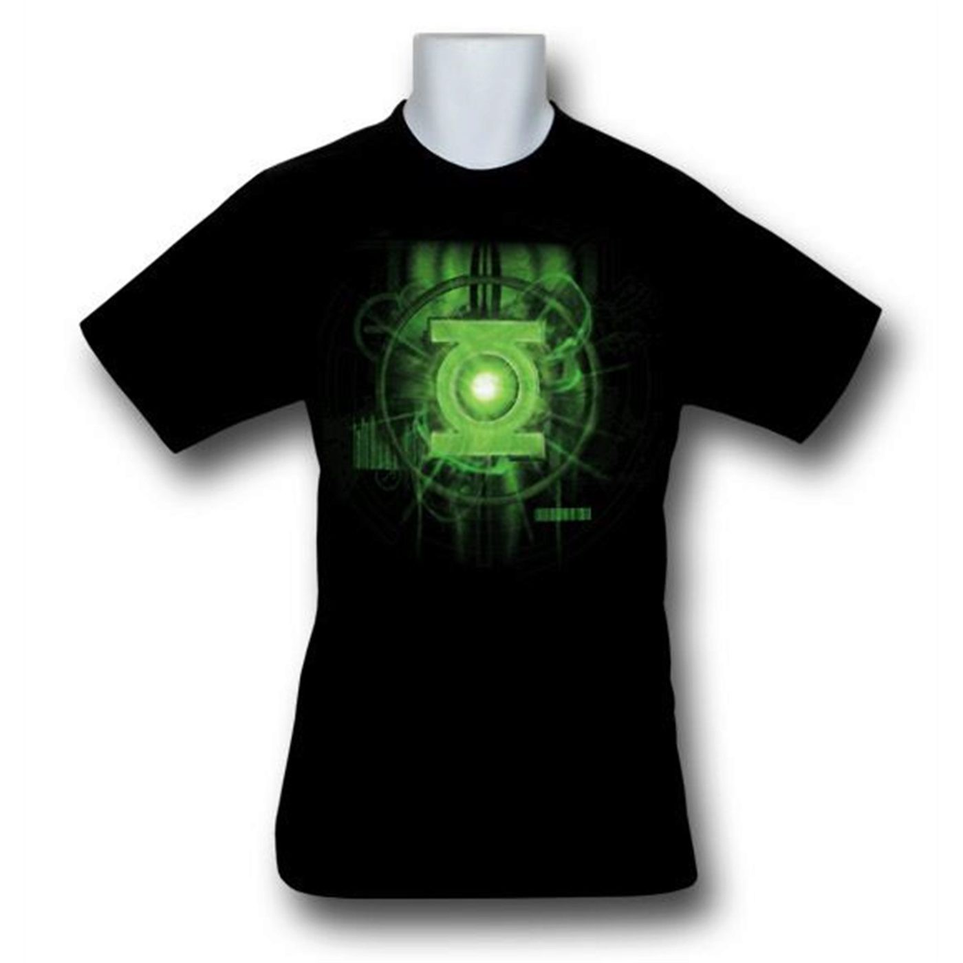 Green Lantern Movie Power Readings T-Shirt, Black