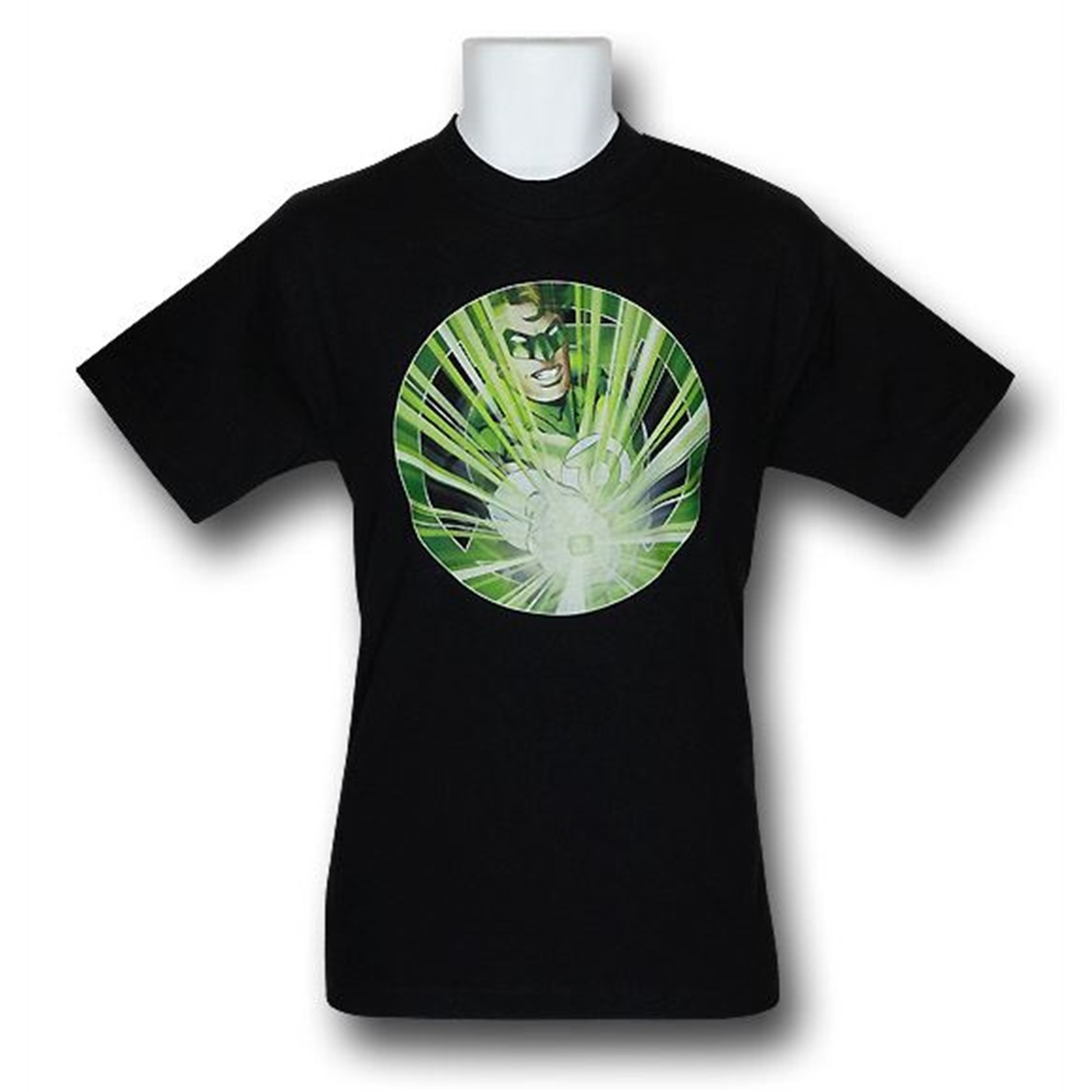 Green Lantern Power of the Green T-Shirt, Black