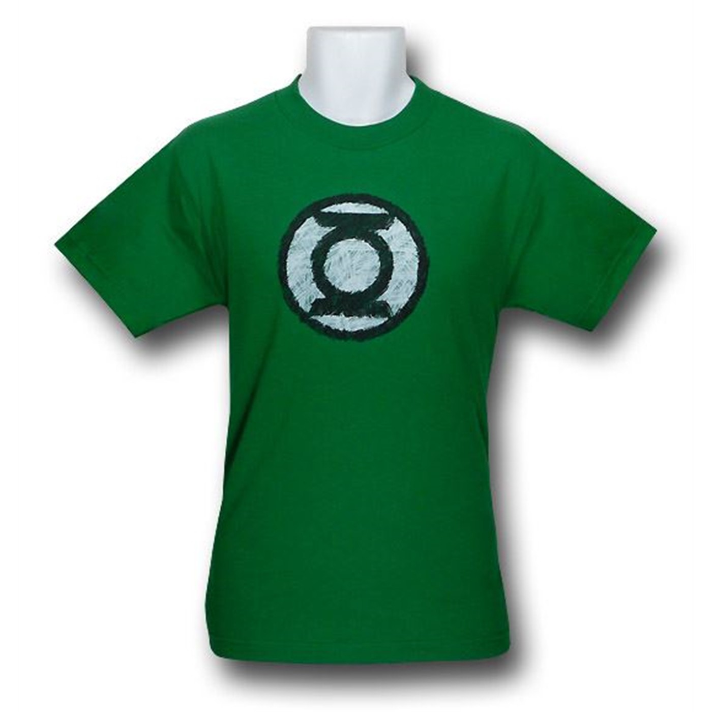 Green Lantern Scribbled Symbol T-Shirt, Green