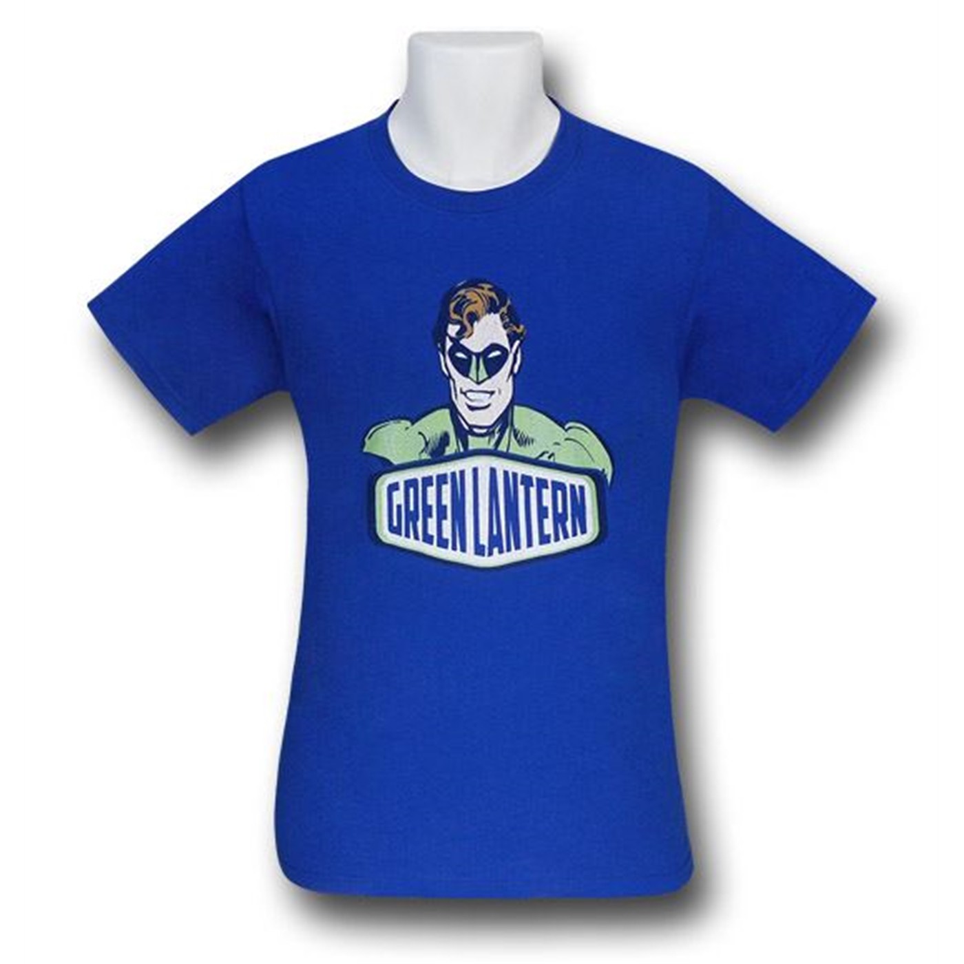 Green Lantern Sign Royal T-Shirt, Blue