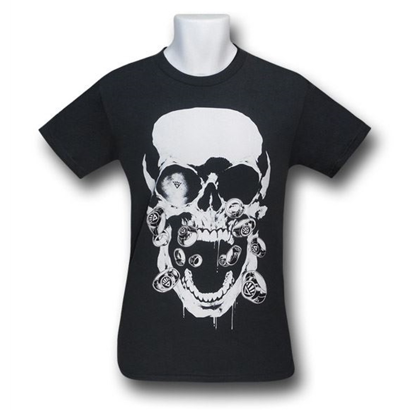 Blackest Night Cover #1 Charcoal T-Shirt, Grey