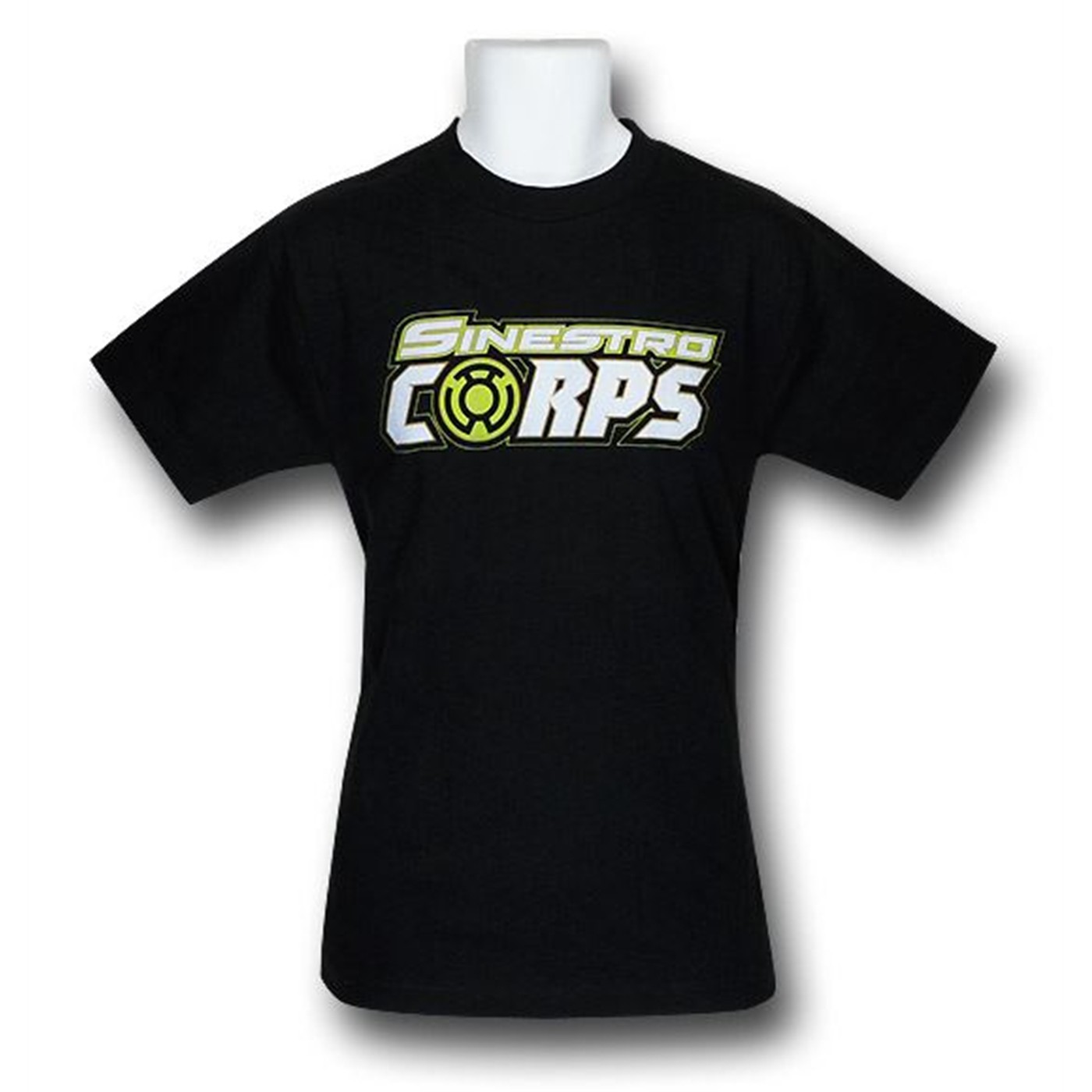 Sinestro Corps Bad Guy T-Shirt, Black