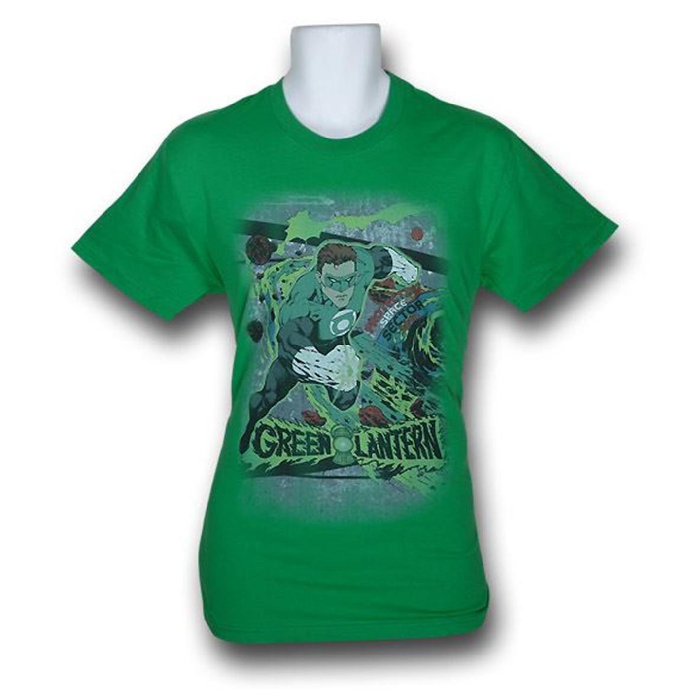 Green Lantern Space 2814 (30 Single) T-Shirt, Green