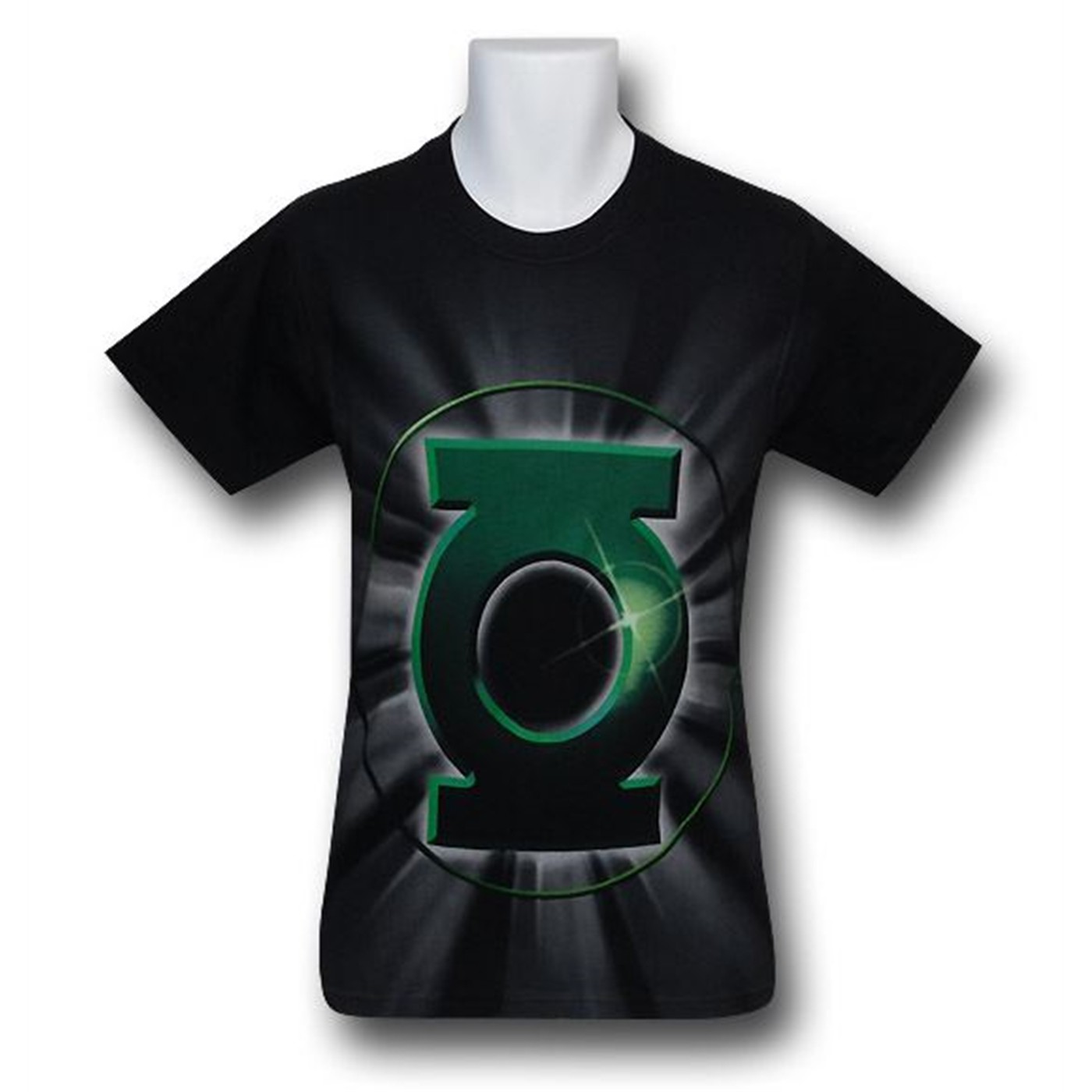 Green Lantern Solar Symbol T-Shirt, Black
