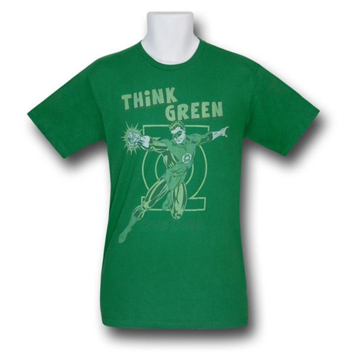 Green Lantern Think Green T-Shirt, Green
