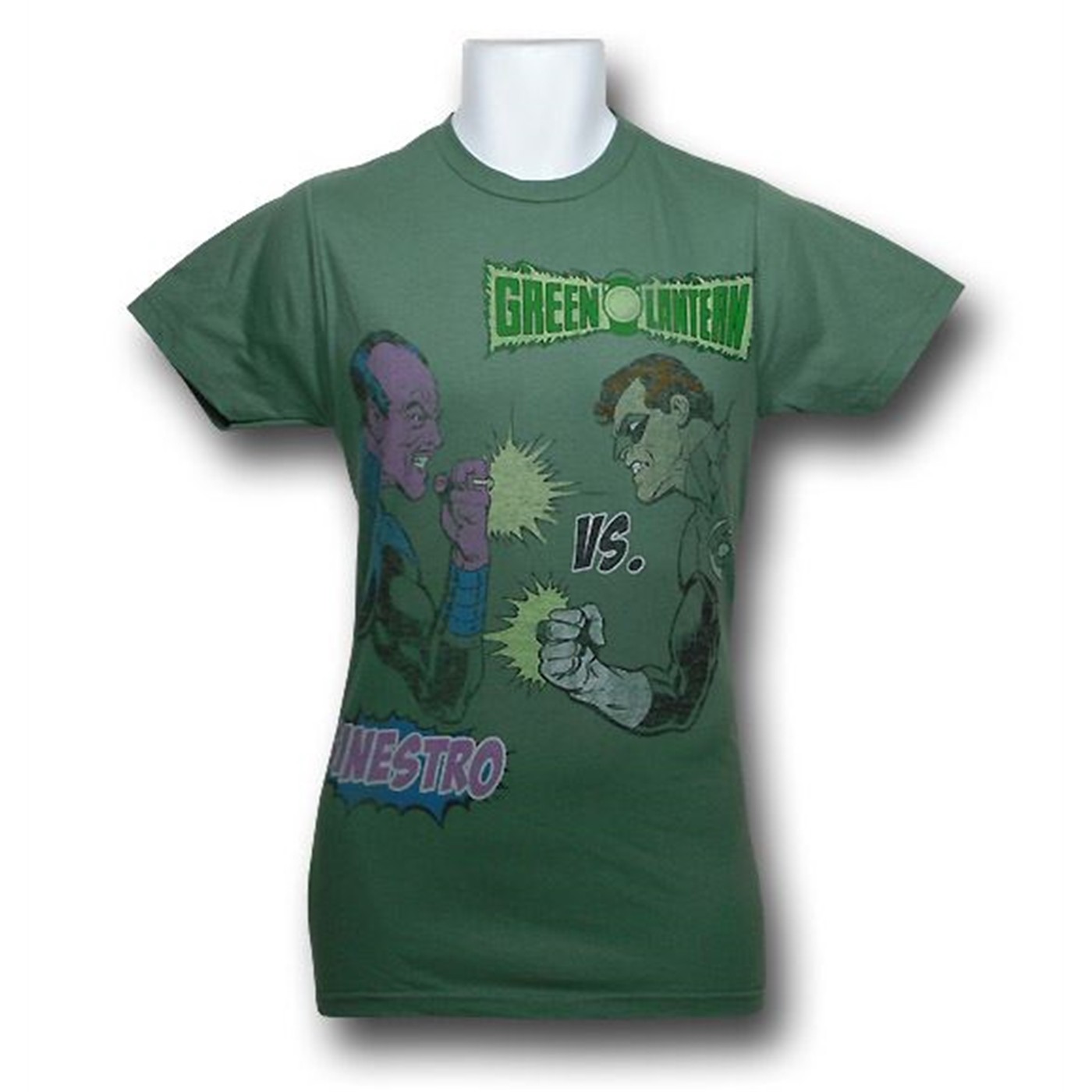 Green Lantern Vs. Sinestro GRrrr T-Shirt, Green