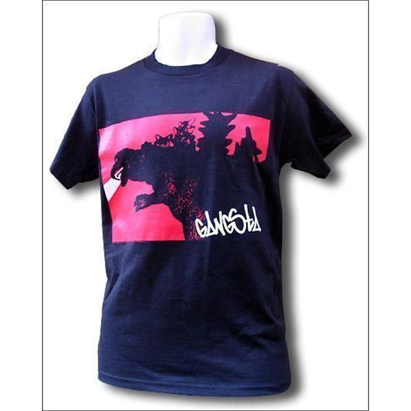 Godzilla Red Gangsta T-shirt