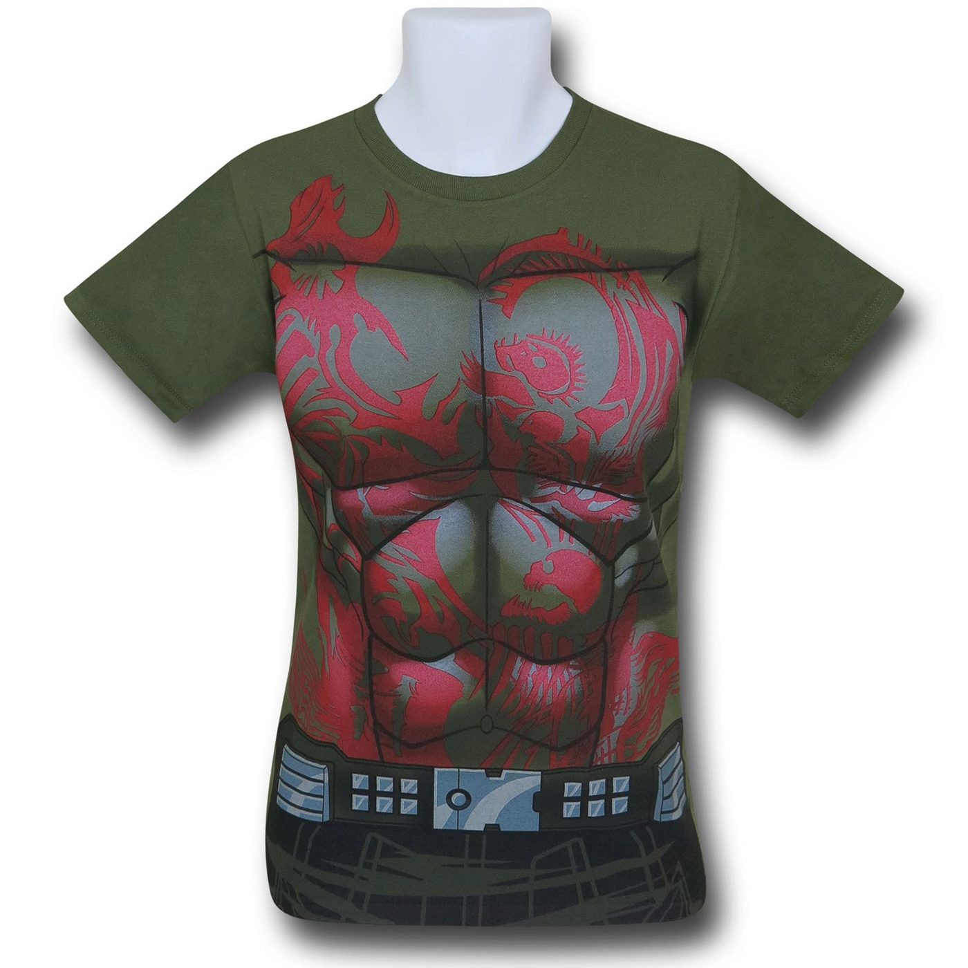 GOTG Drax The Destroyer Costume T-Shirt, Green