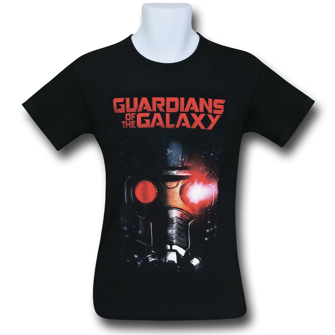 Guardians of the Galaxy Star Lord Mask T-Shirt, Black