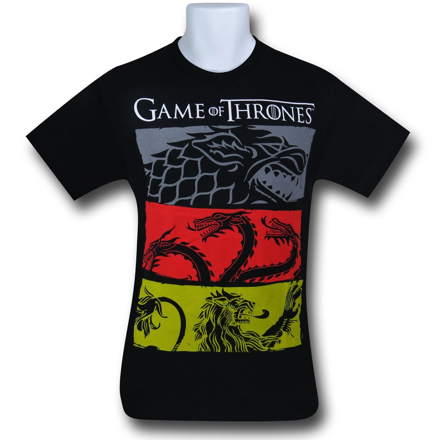 Game of Thrones Bars T-Shirt, Black
