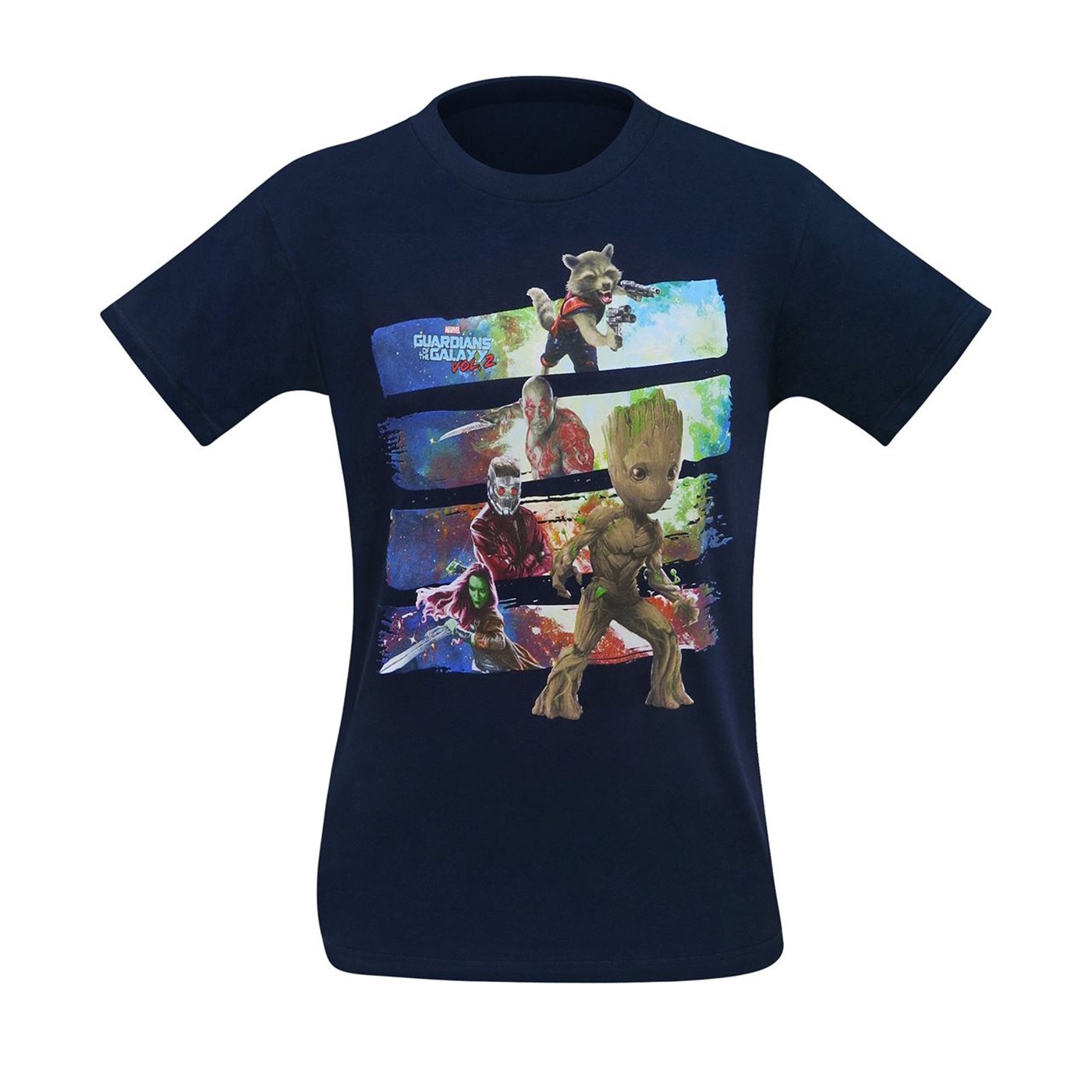 GOTG Vol. 2 Groot Patrol Kids T-Shirt, Blue
