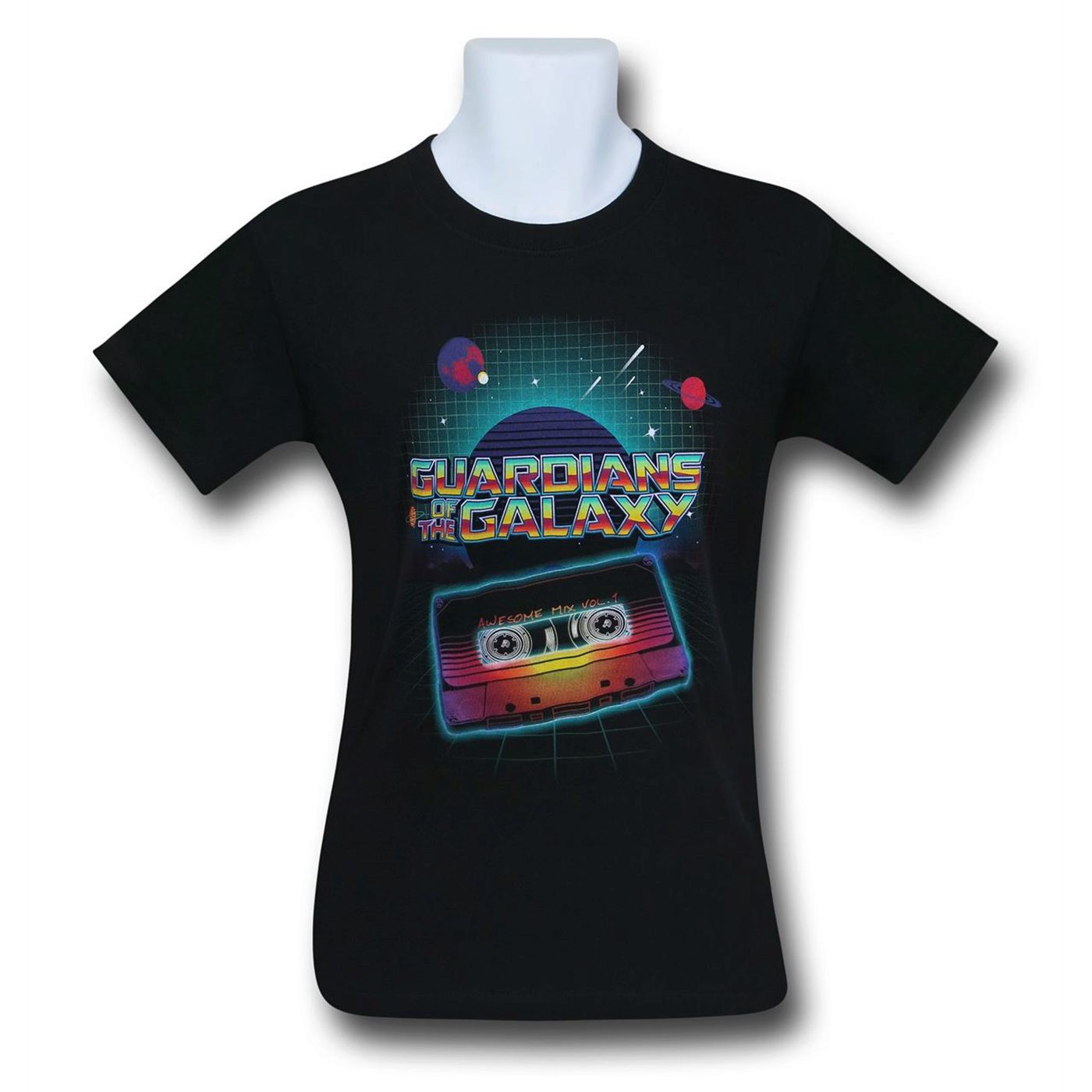 GOTG Awesome Mix Tape Men's T-Shirt, Black