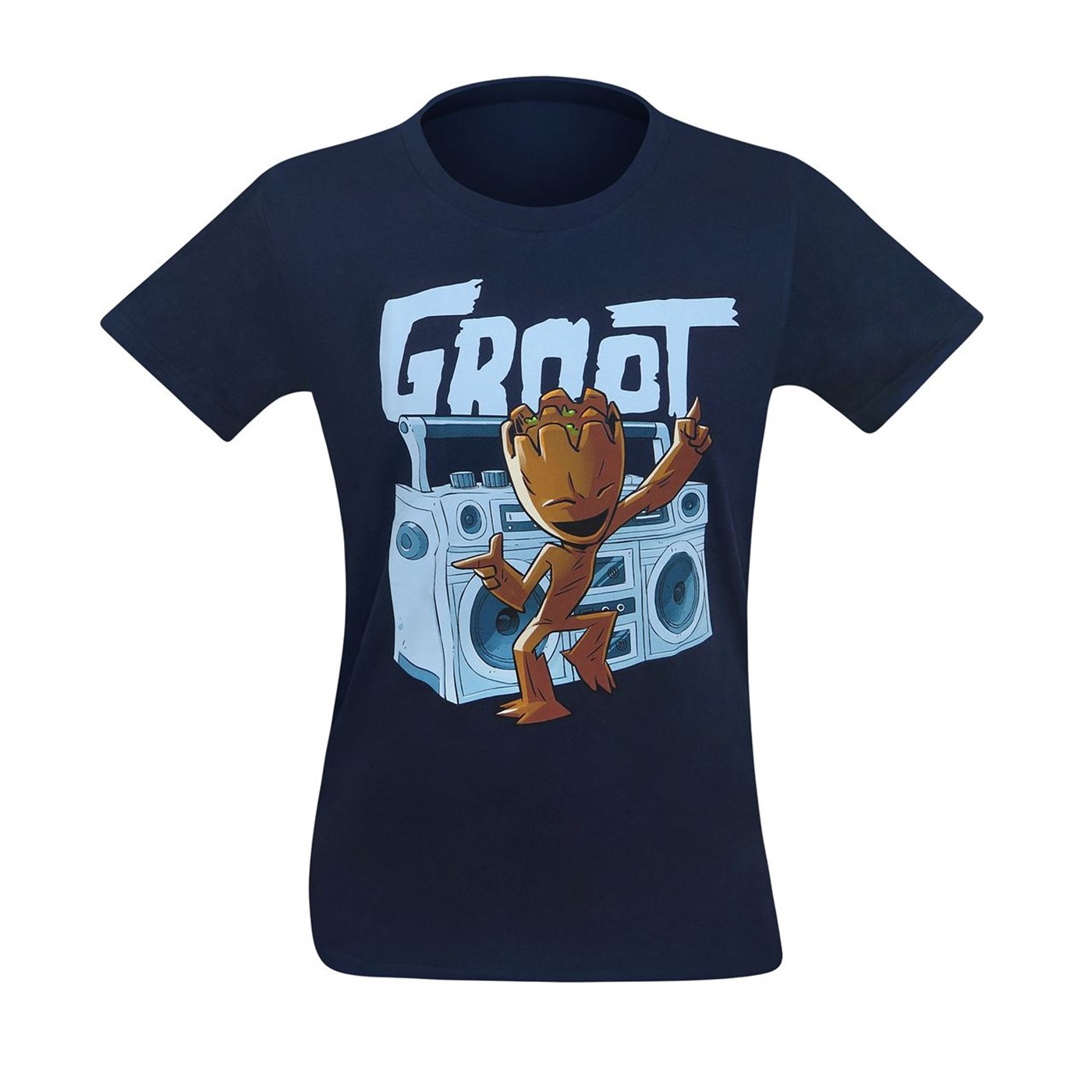 GOTG Vol. 2 Baby Groot Boombox Men's T-Shirt, Blue