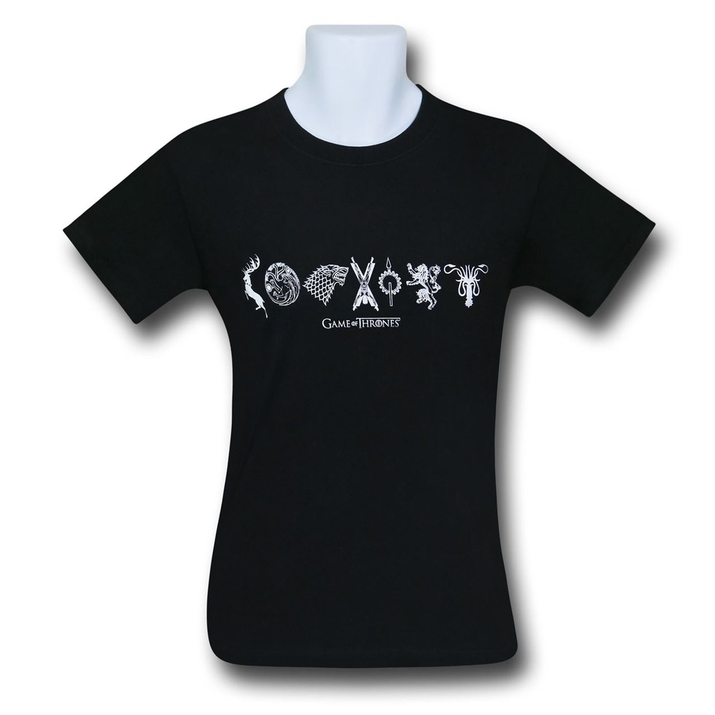 Game of Thrones Coexist T-Shirt, Black