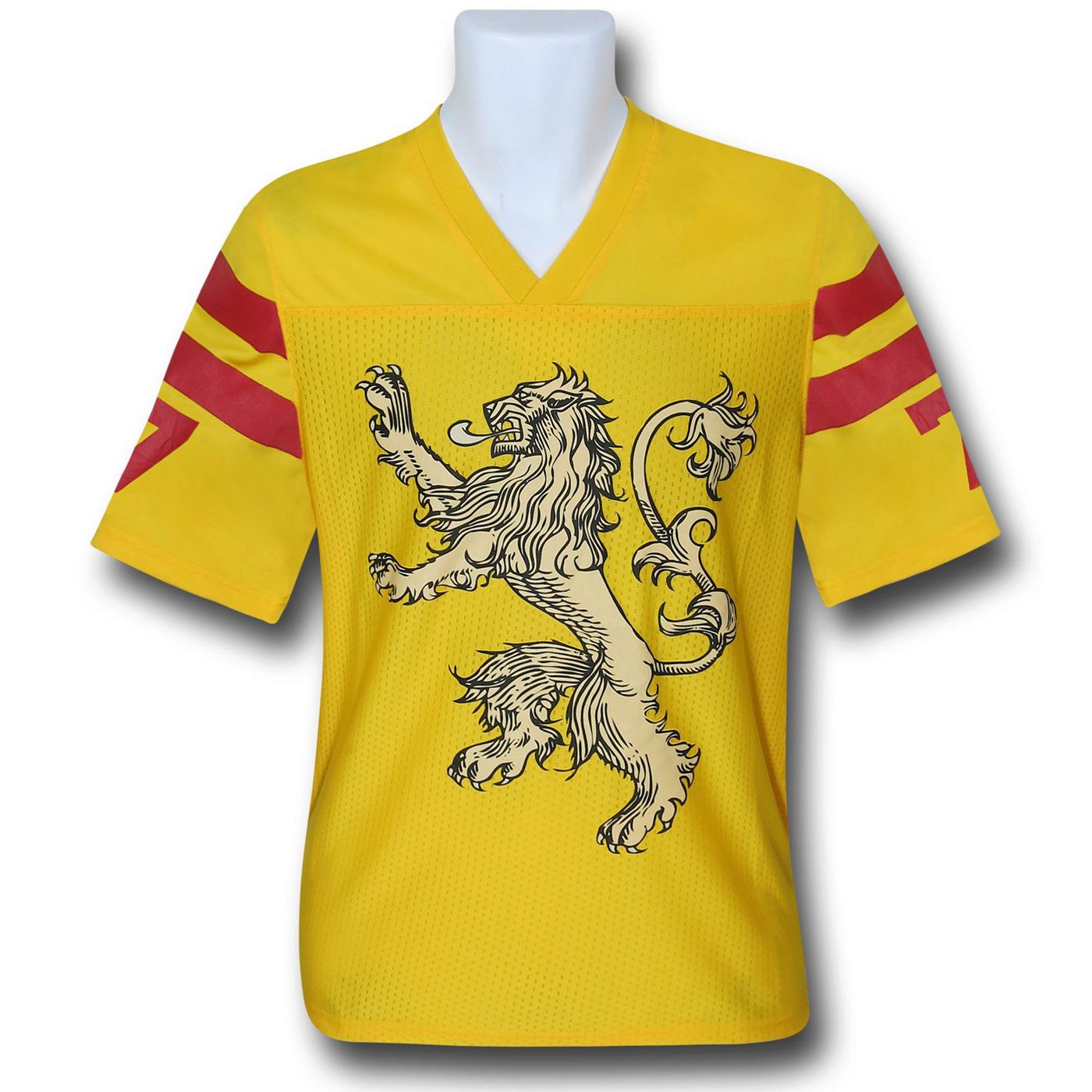 Game of Thrones Lannister Football Jersey, Yellow