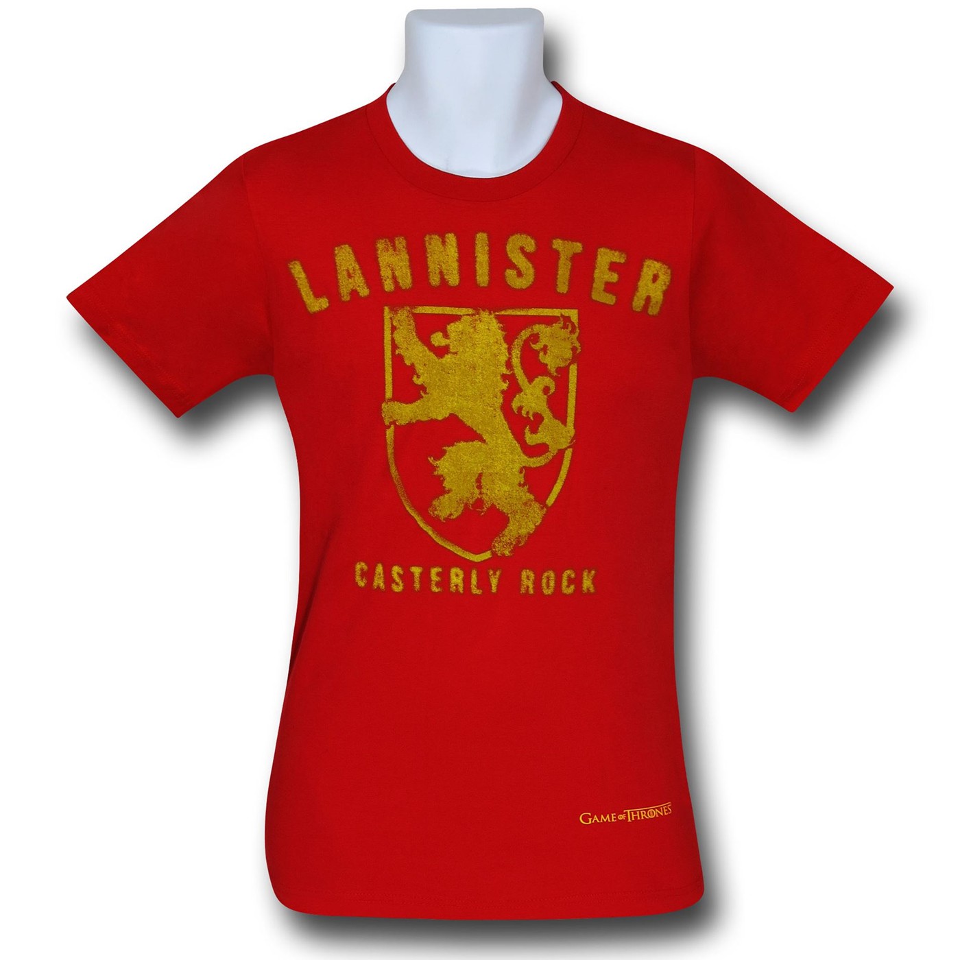 Game of Thrones Lannister Red T-Shirt, Red