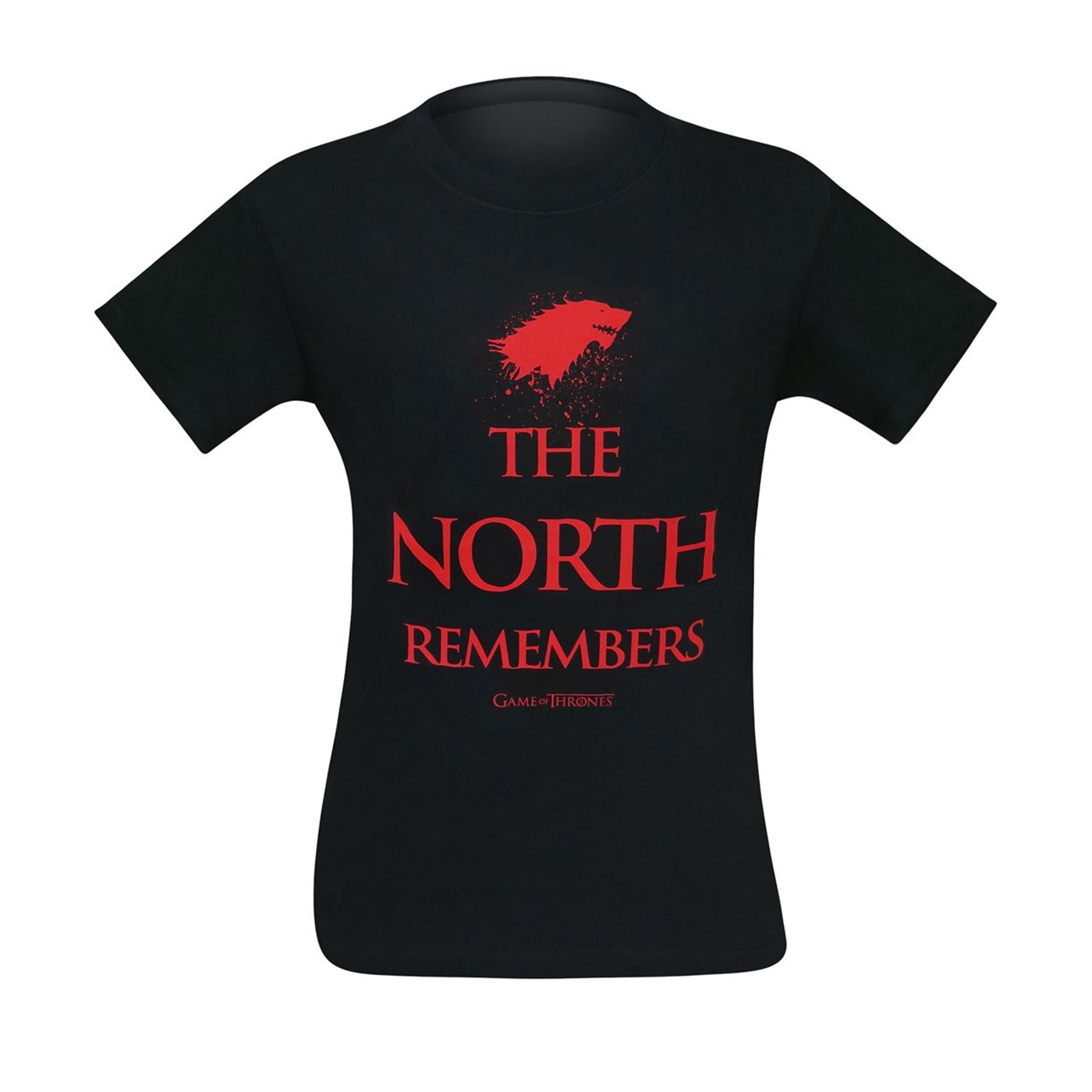 Game of Thrones North Remembers Men's T-Shirt, Black