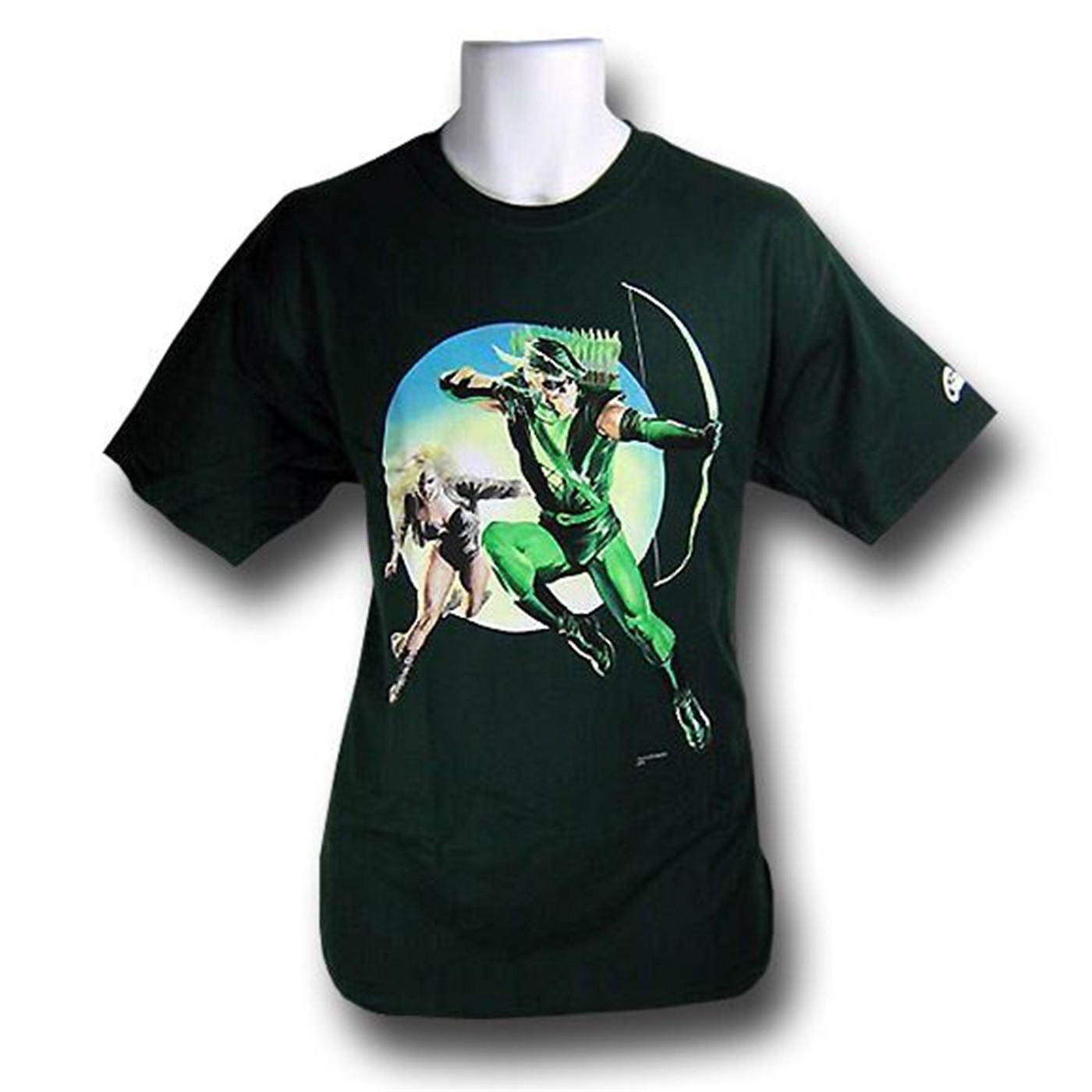 Green Arrow Justice T-Shirt, Green