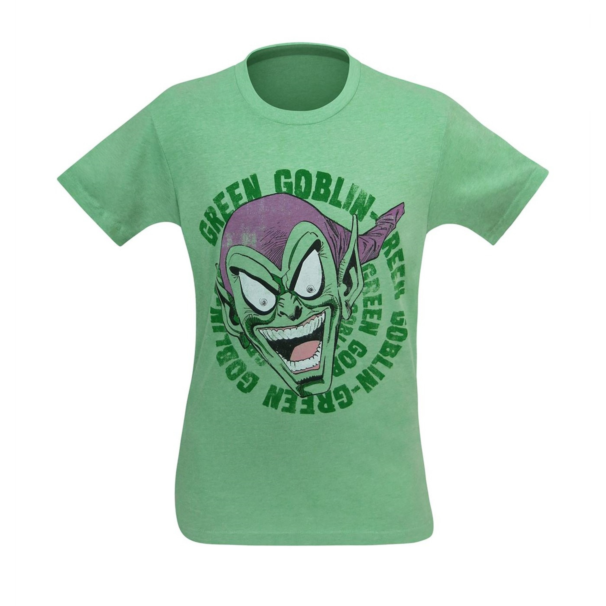Green Goblin Laughing Green T-Shirt, Green