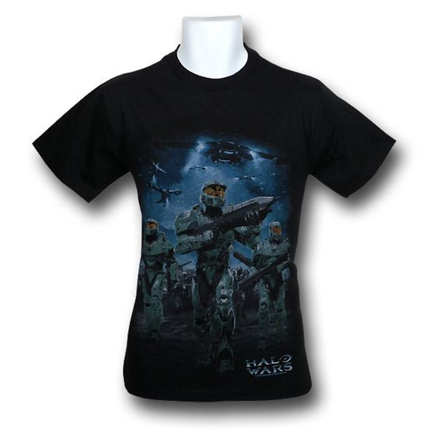 Halo Wars Ground Assault T-Shirt, Black