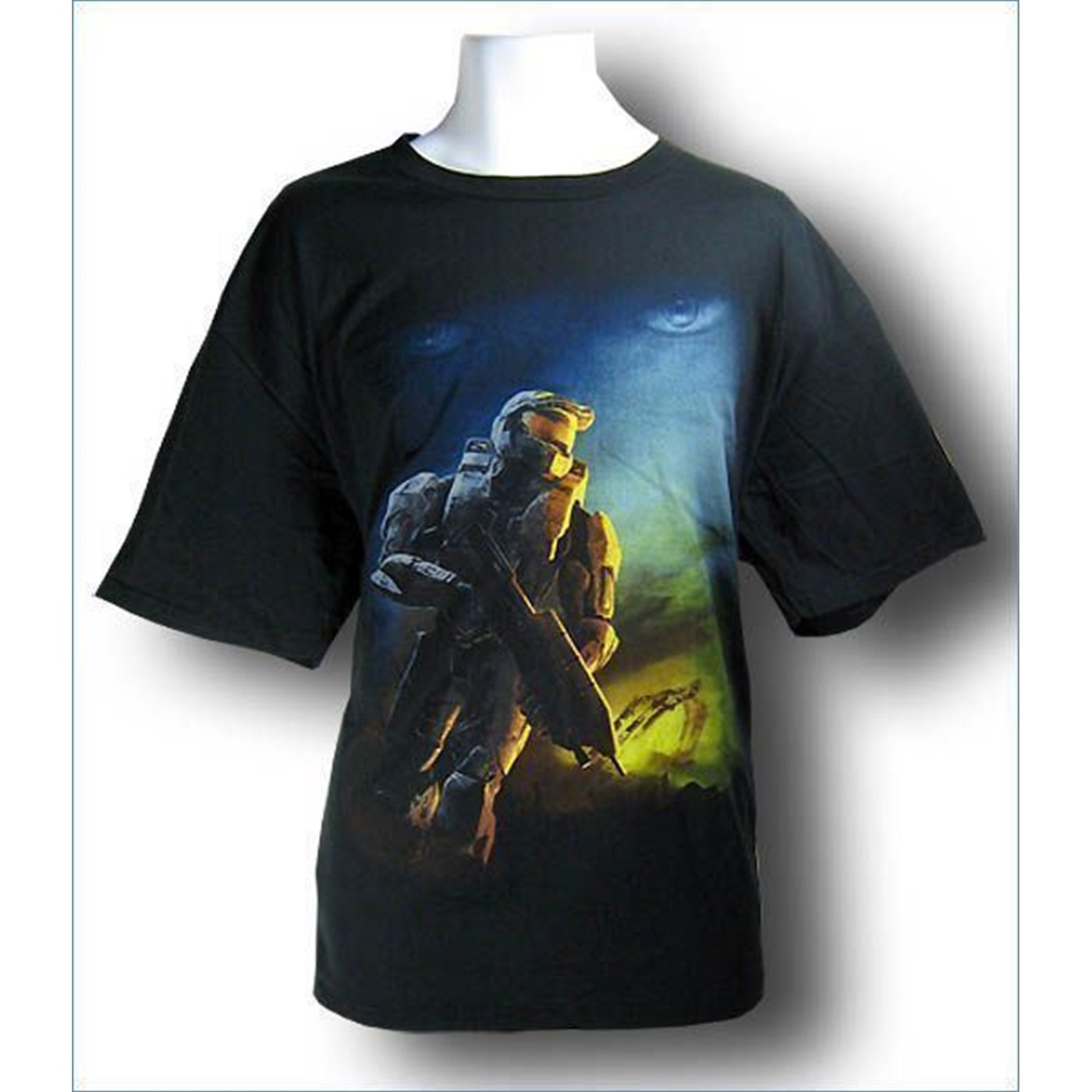 HALO T-Shirt Master Chief Poster T-Shirt