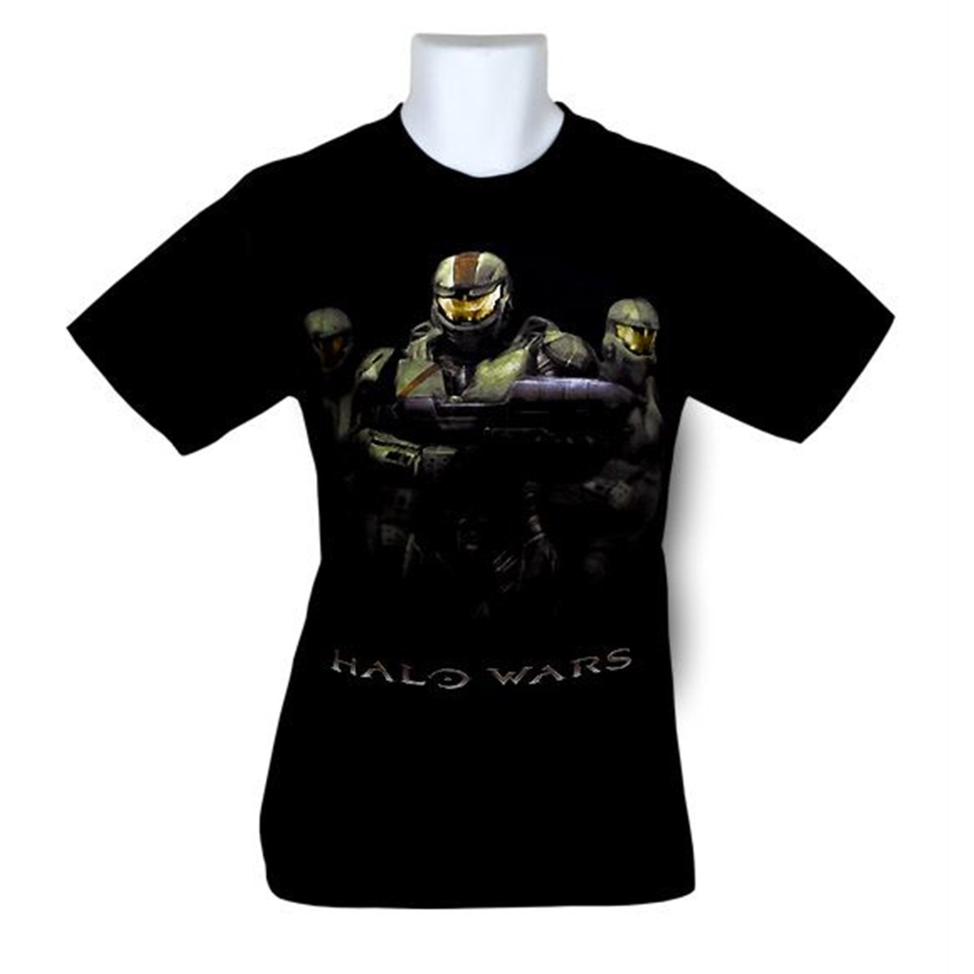 Halo Wars Black T-Shirt, Black