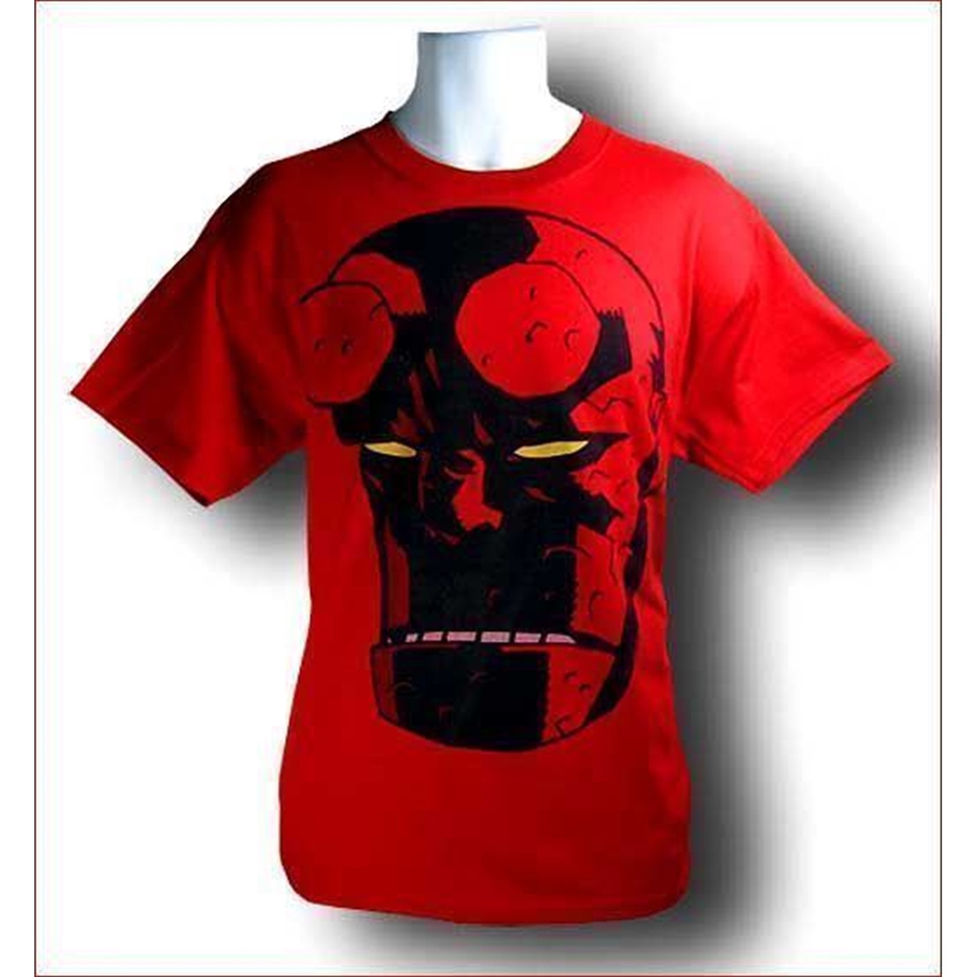 Hellboy Close Up T-Shirt, Red