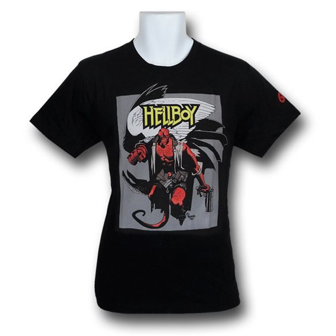 Hellboy T-Shirt By Mike Mignola T-Shirt, Black