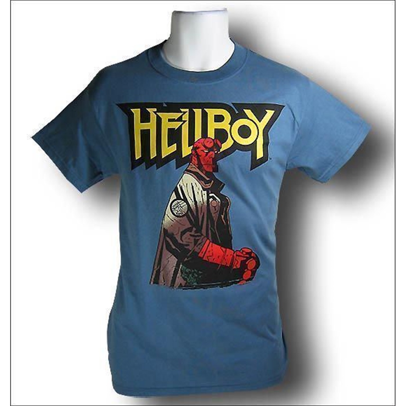 Hellboy Slate Blue T-Shirt, Blue