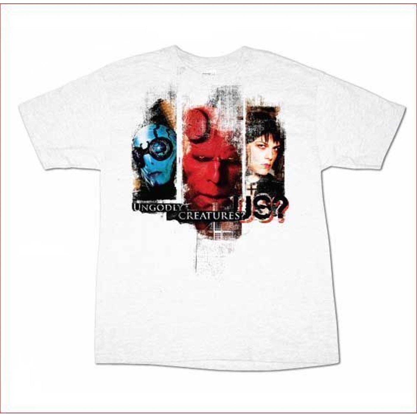 Hellboy II T-Shirt The Golden Army Ungodly Creatures, White