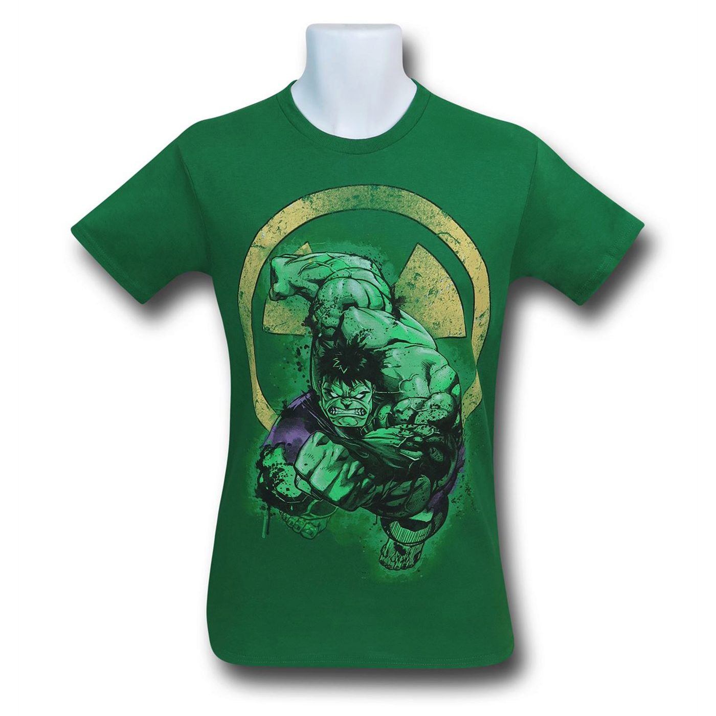 Hulk Charging Men's T-Shirt, Green