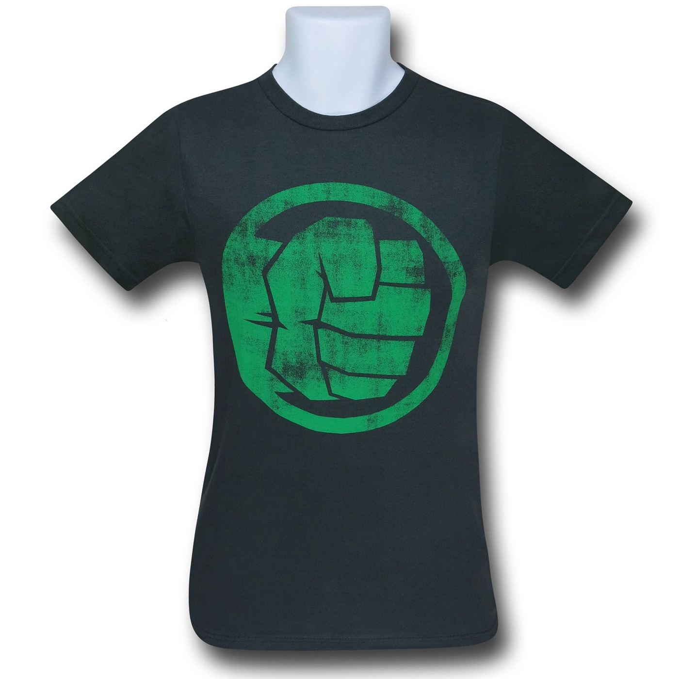 Hulk Fist Bump 30 Single T-Shirt, Black