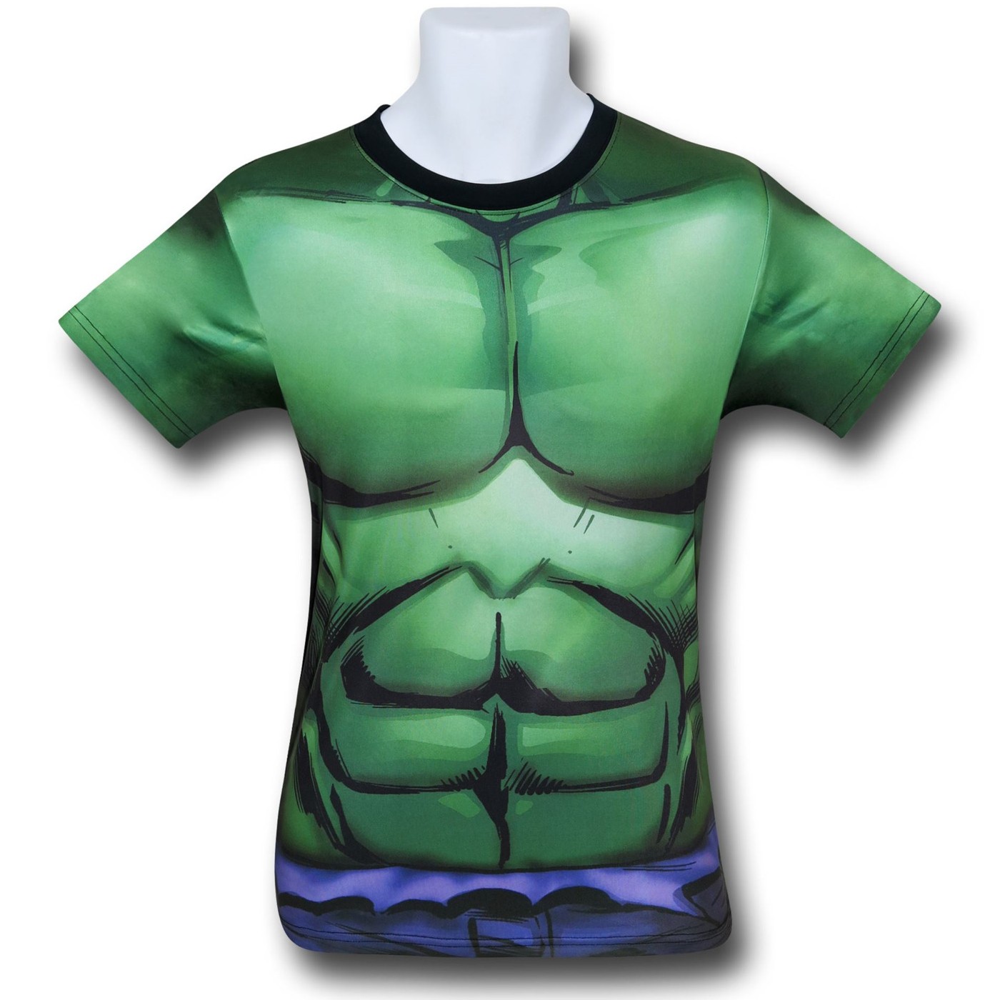 Hulk Sublimated Costume Fitness T-Shirt, Green