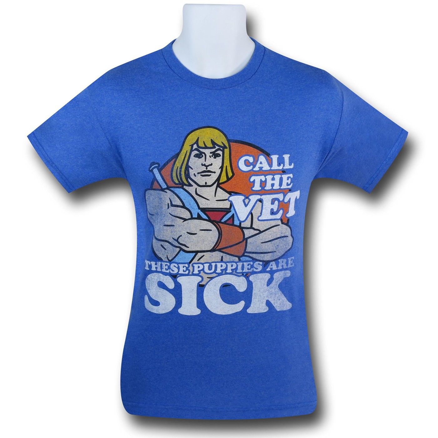 He-Man Call The Vet T-Shirt, Blue
