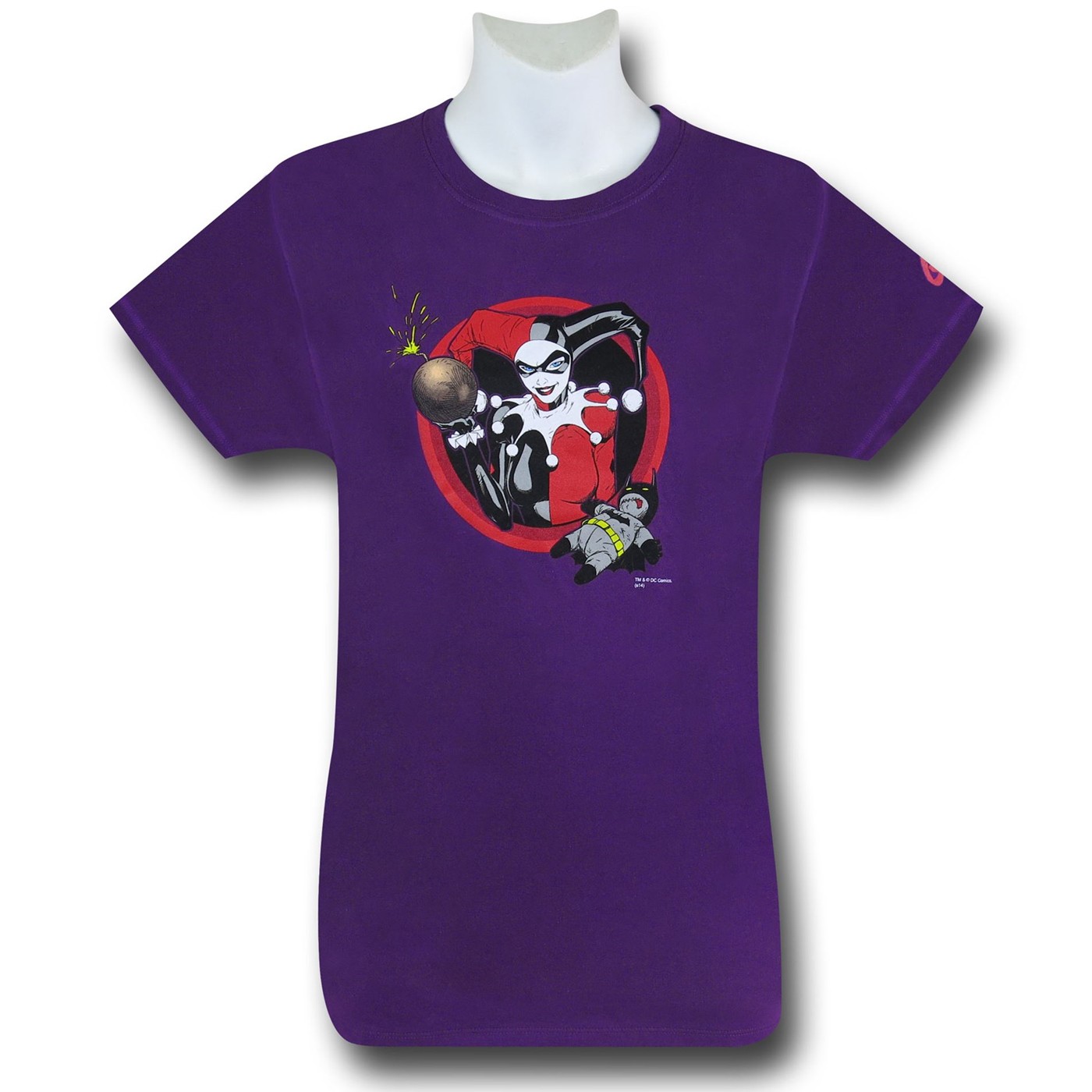 Harley Quinn Dolly Women's T-Shirt, Purple