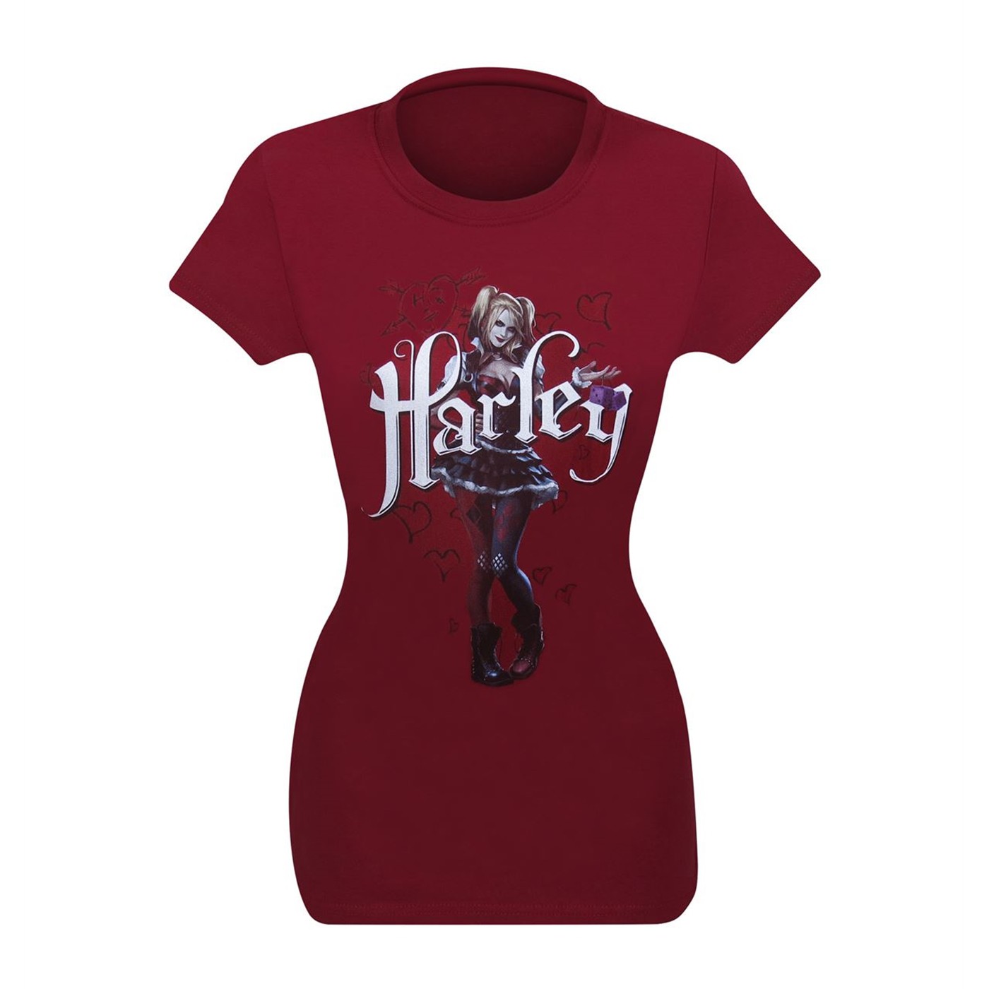 Harley Quinn Lover Girl Women's T-Shirt, Red