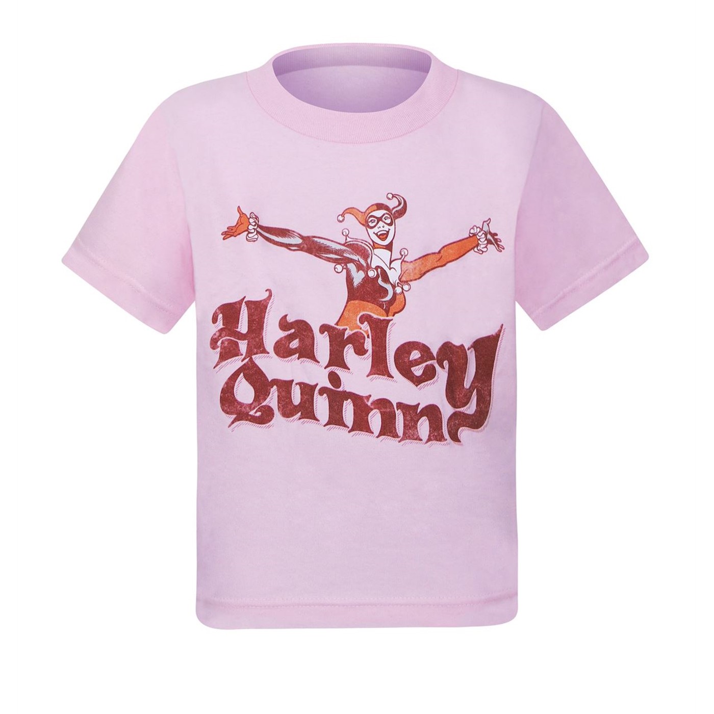 Harley Quinn Pink Kids T-Shirt, Pink