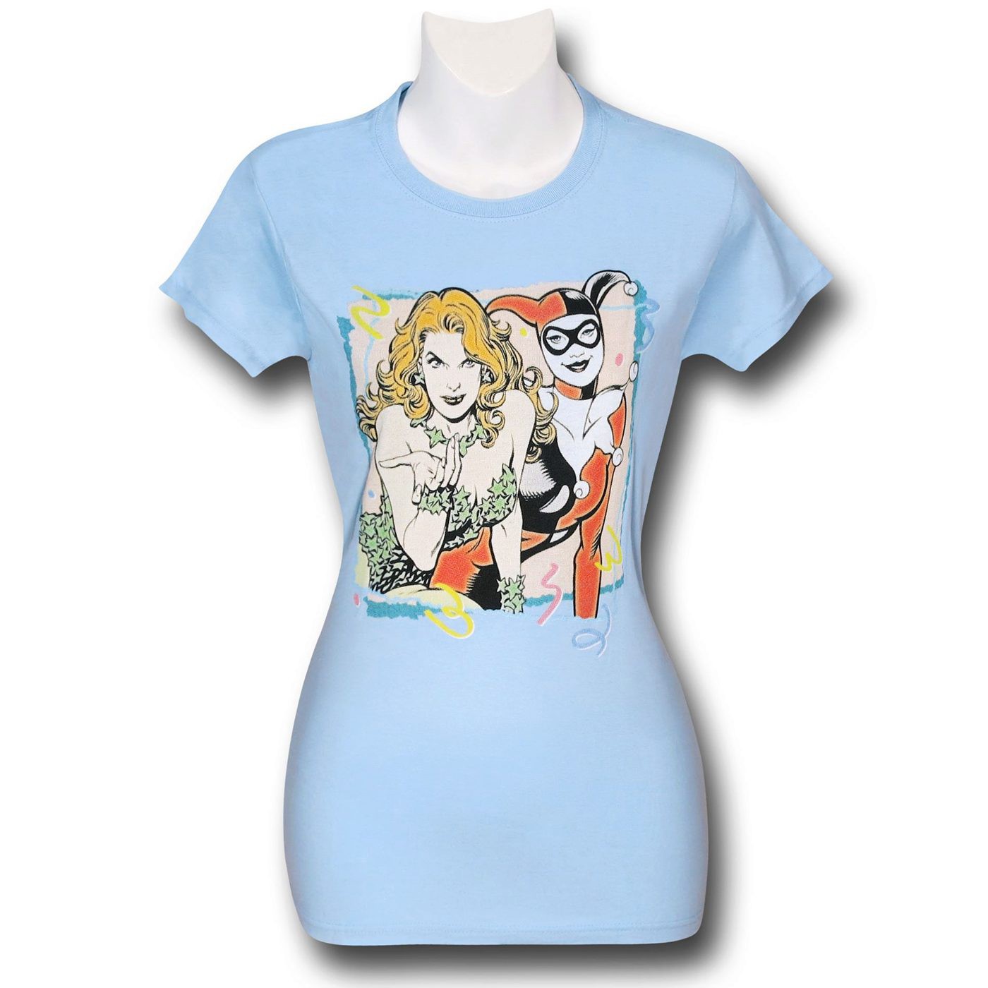 Harley and Ivy Women's Light Blue T-Shirt, Blue