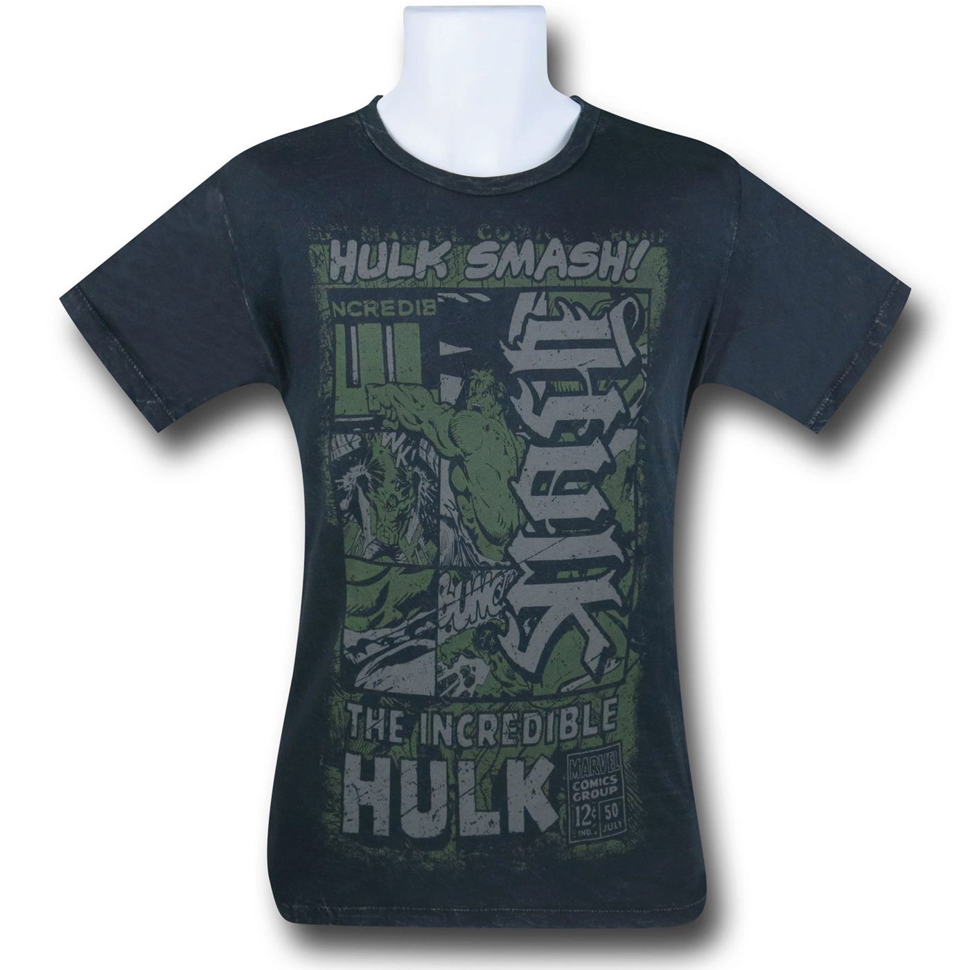 Hulk Red Chapter Ambigram T-Shirt, Black