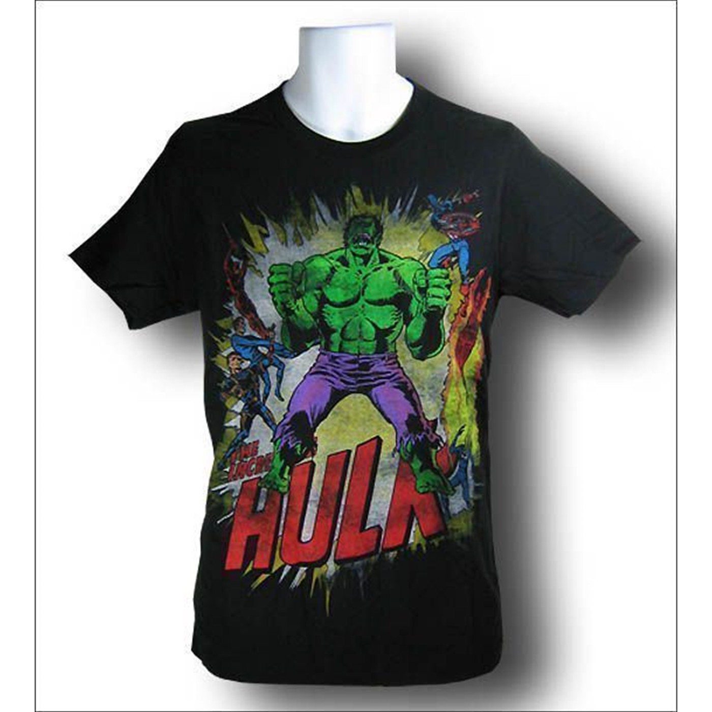 The Hulk Explosion T-Shirt, Black
