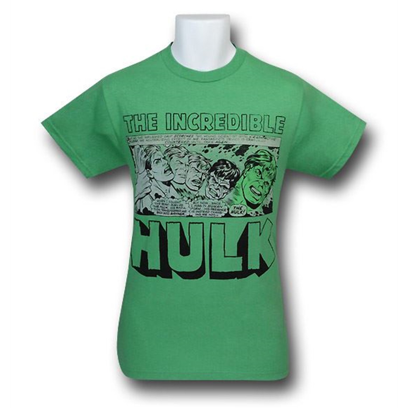 Hulk Bruce's Gamma Headache T-Shirt, Green