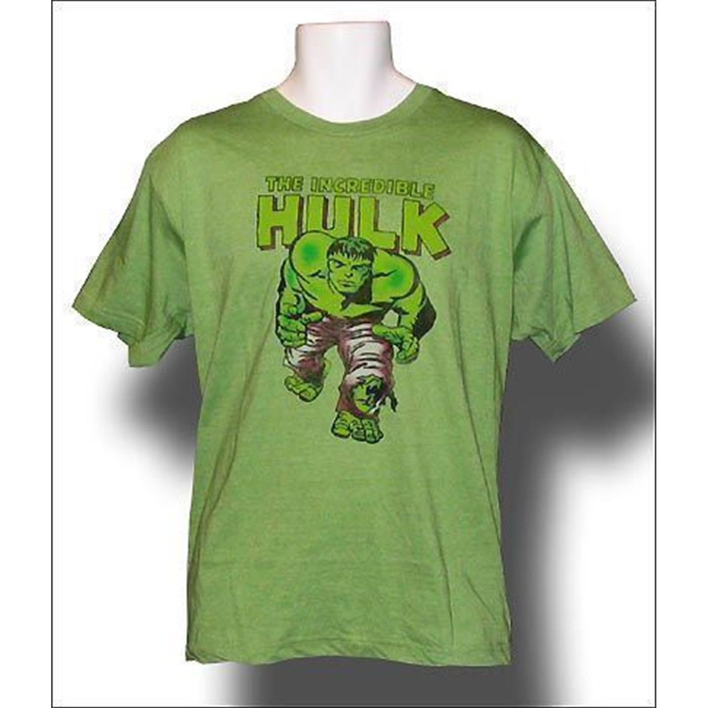 The Hulk T-Shirt Distressed Green, Green