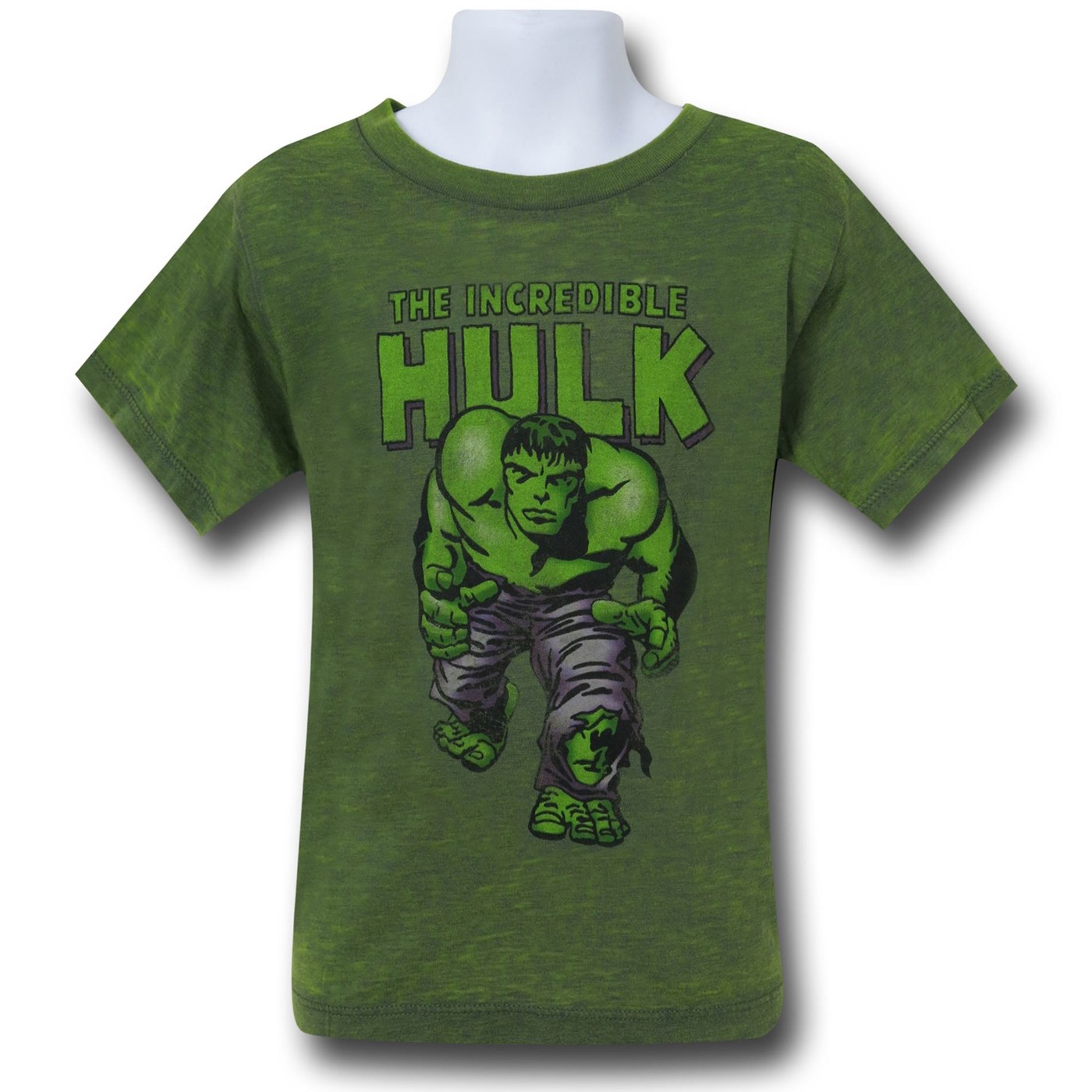 Hulk Green Rage Kids T-Shirt, Green