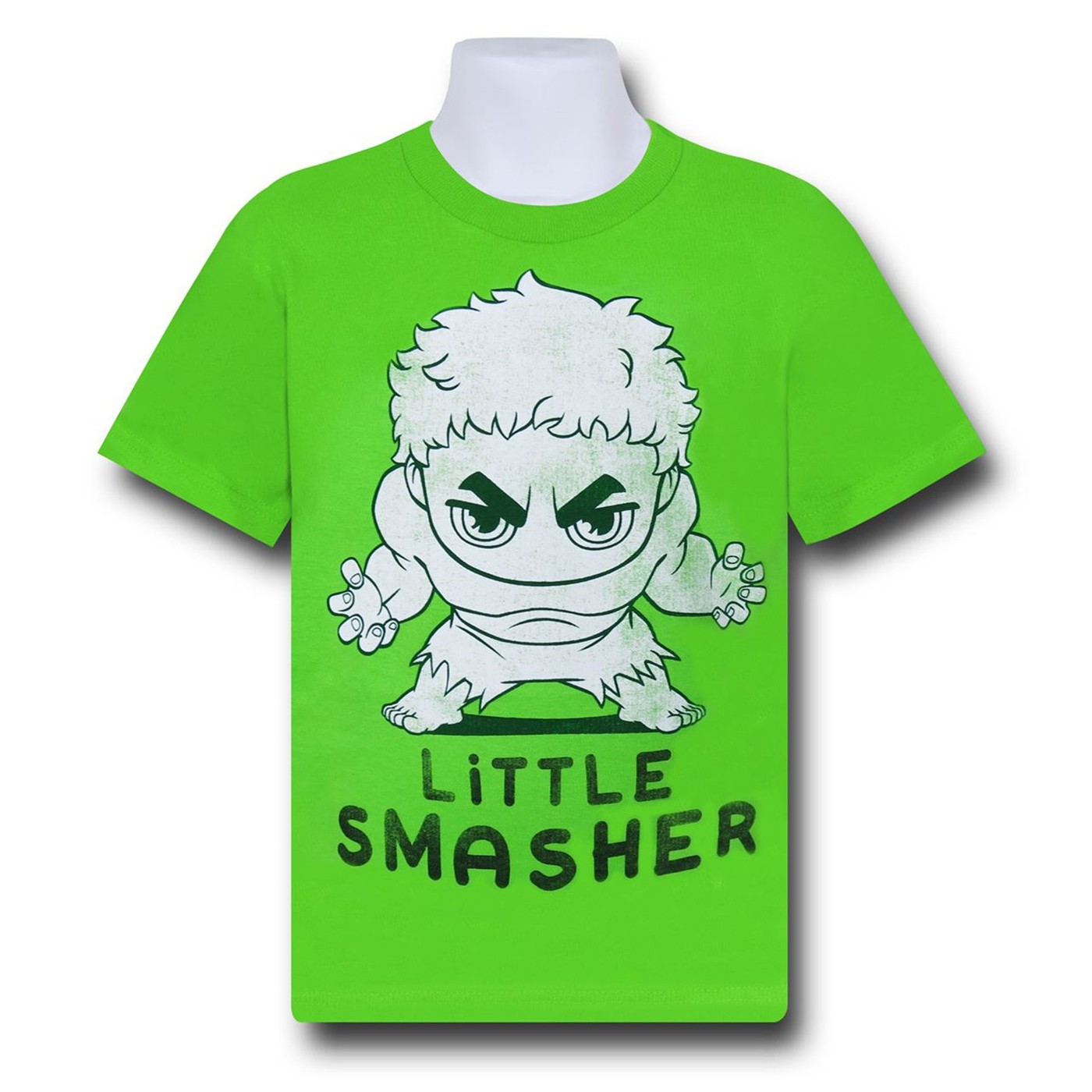 Hulk Little Smasher Kids T-Shirt, Green