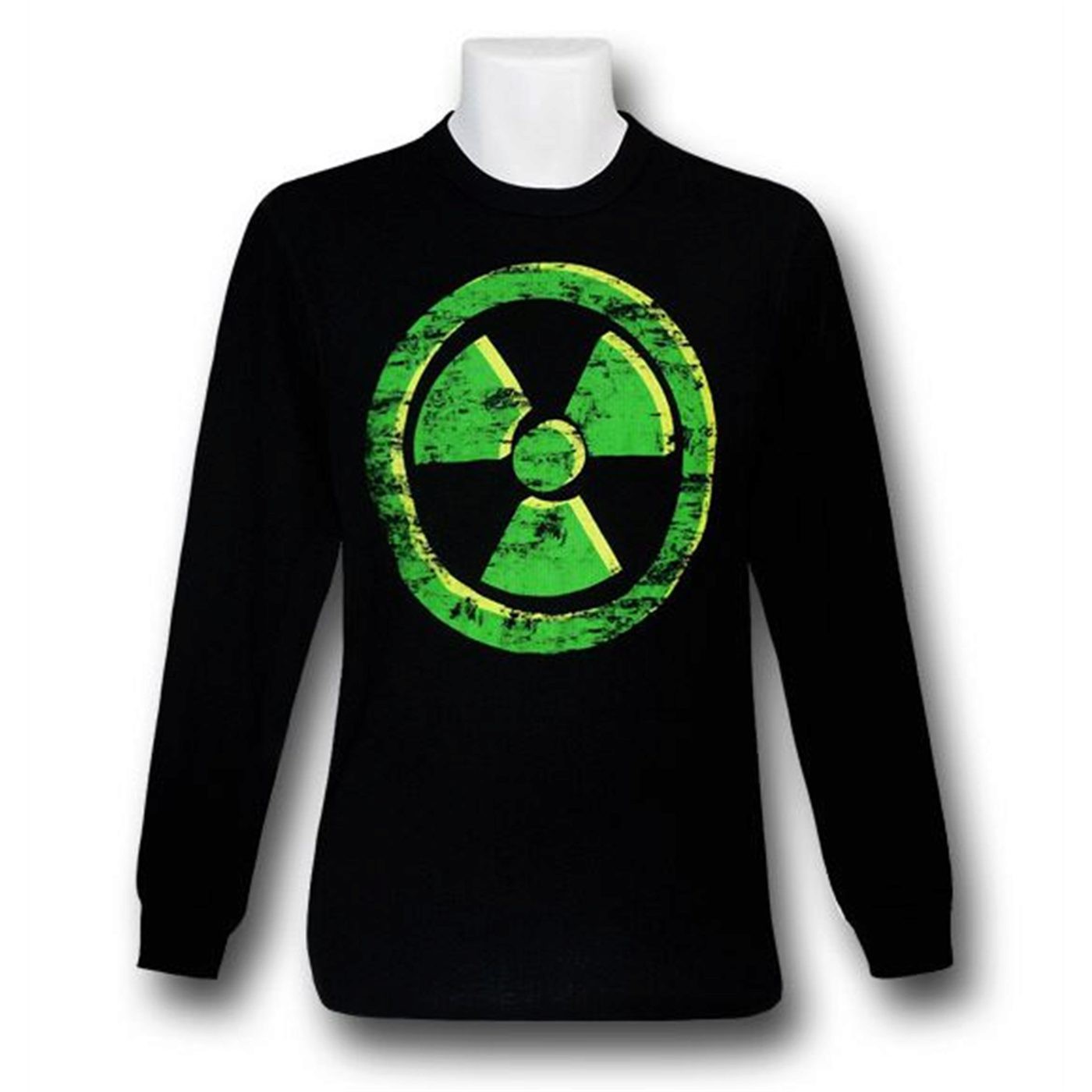 Hulk Gamma Black Thermal Long Sleeve T-Shirt, Black