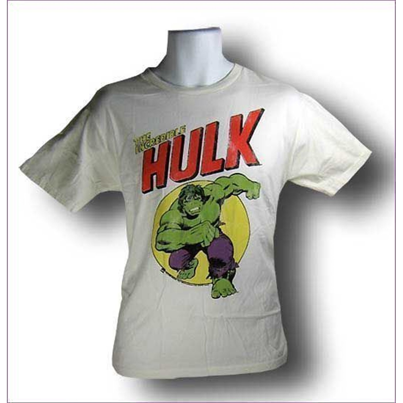 The Hulk T-Shirt Off White Classic, White