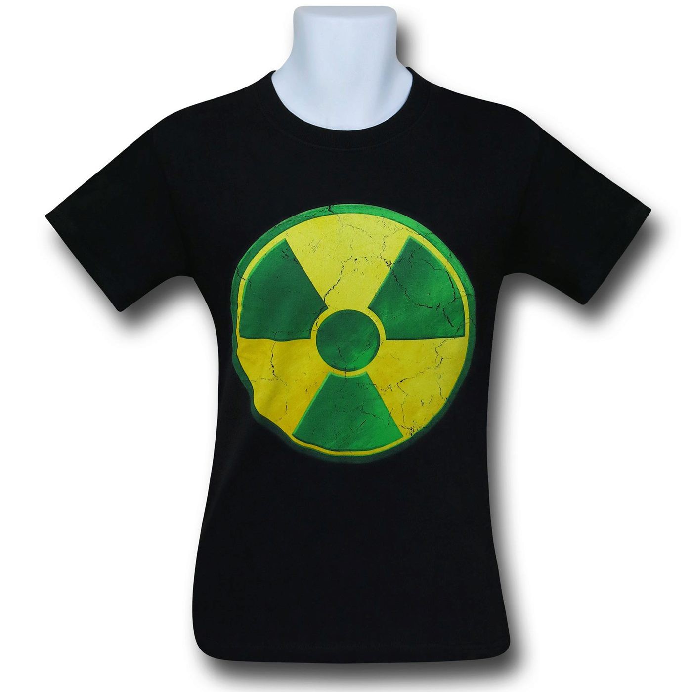 Hulk Radiation Symbol 30 Single T-Shirt, Black