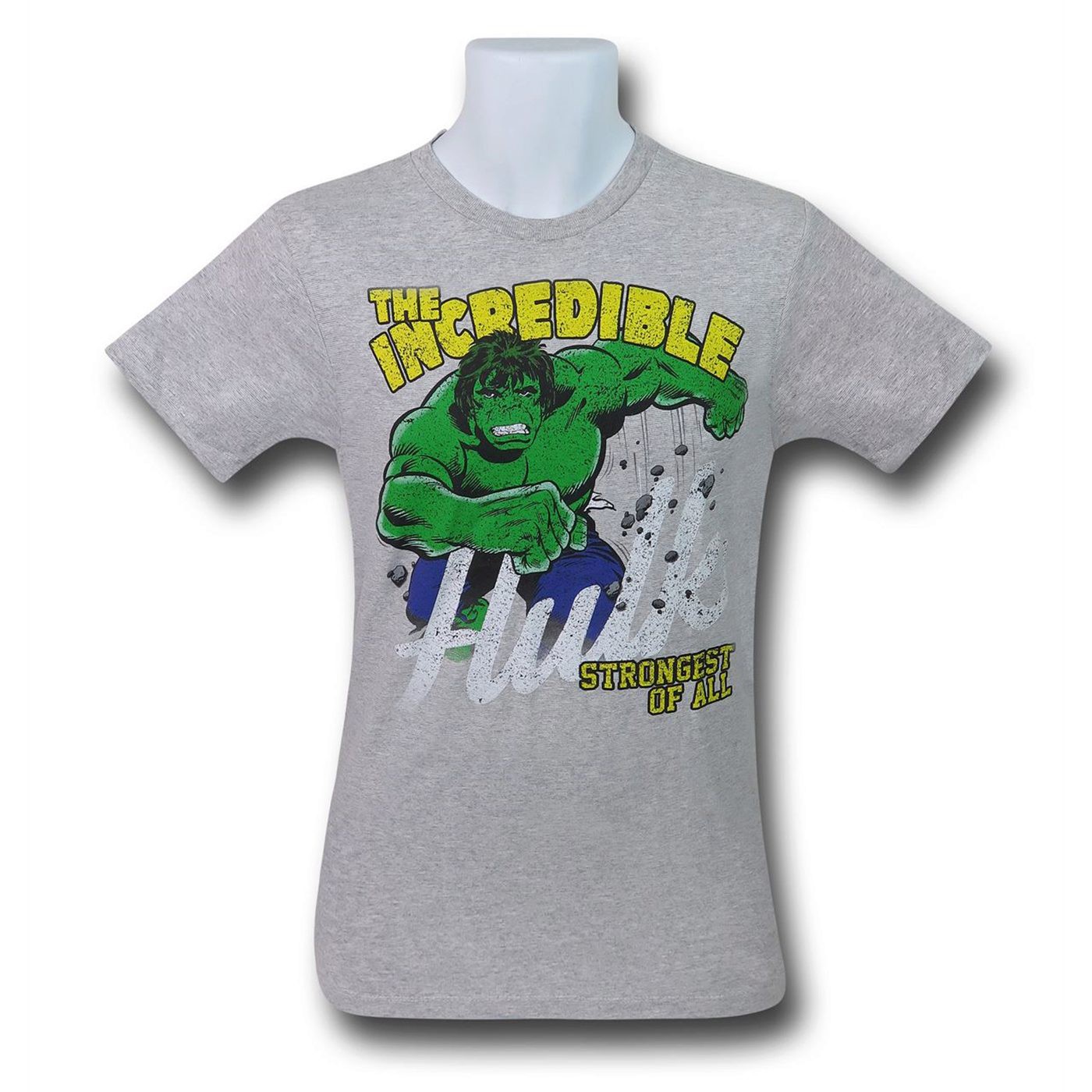 Hulk Stomping Men's T-Shirt, Grey