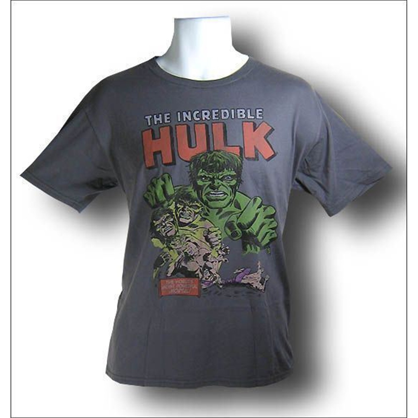 Hulk Charcoal Transform T-Shirt, Grey