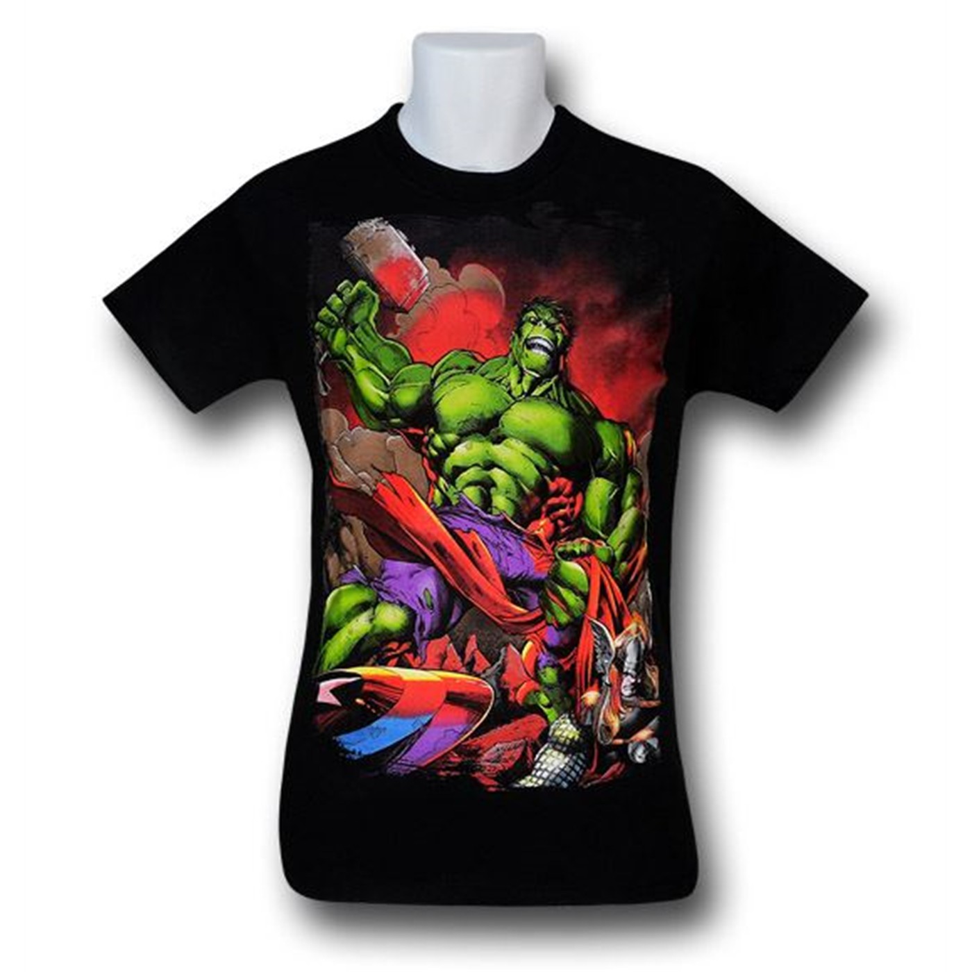 Hulk Triumphant T-Shirt, Black